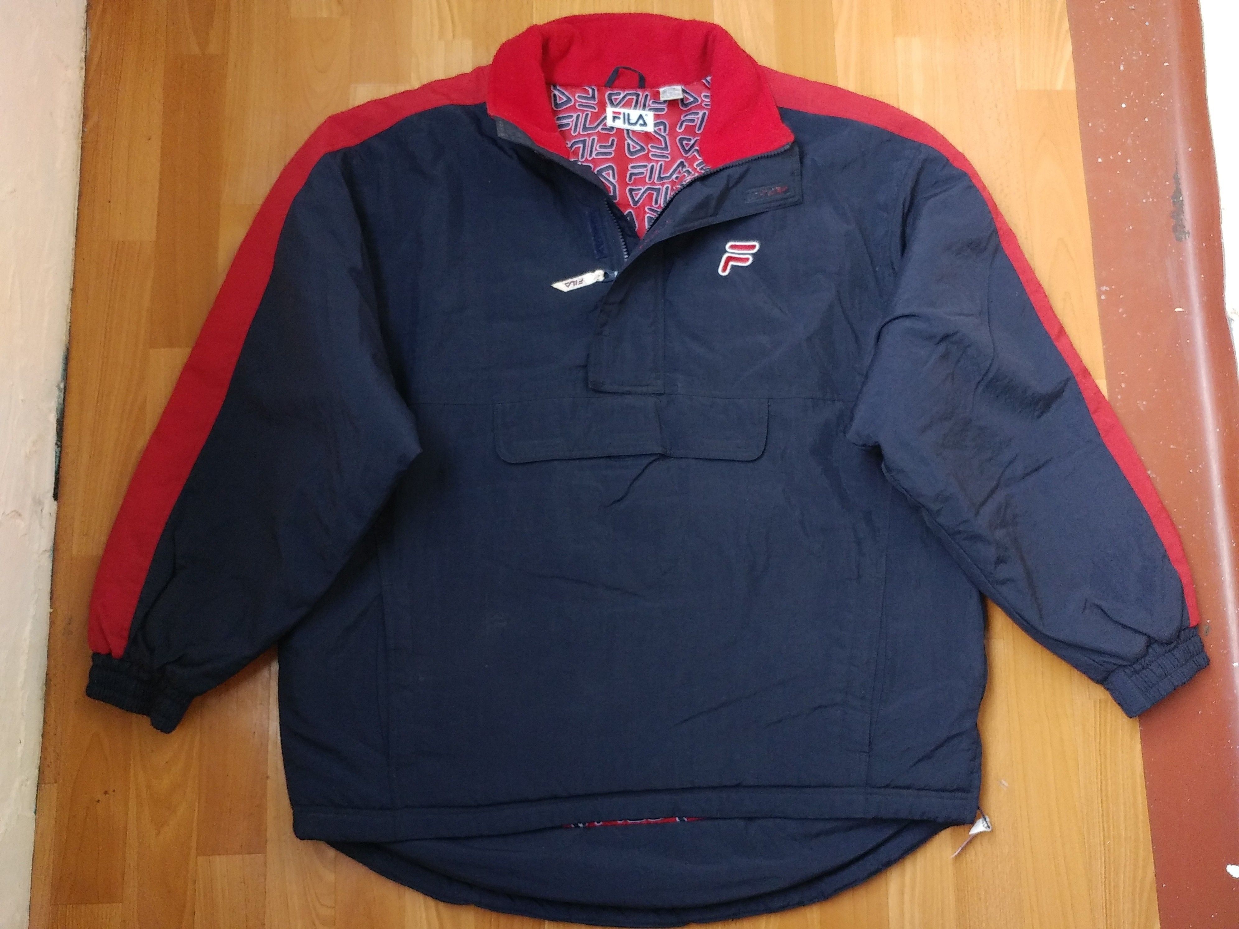 Fila FILA jacket, vintage, 90s hip hop windbreaker skater Y2K XL Size US XL / EU 56 / 4 - 2 Thumbnail