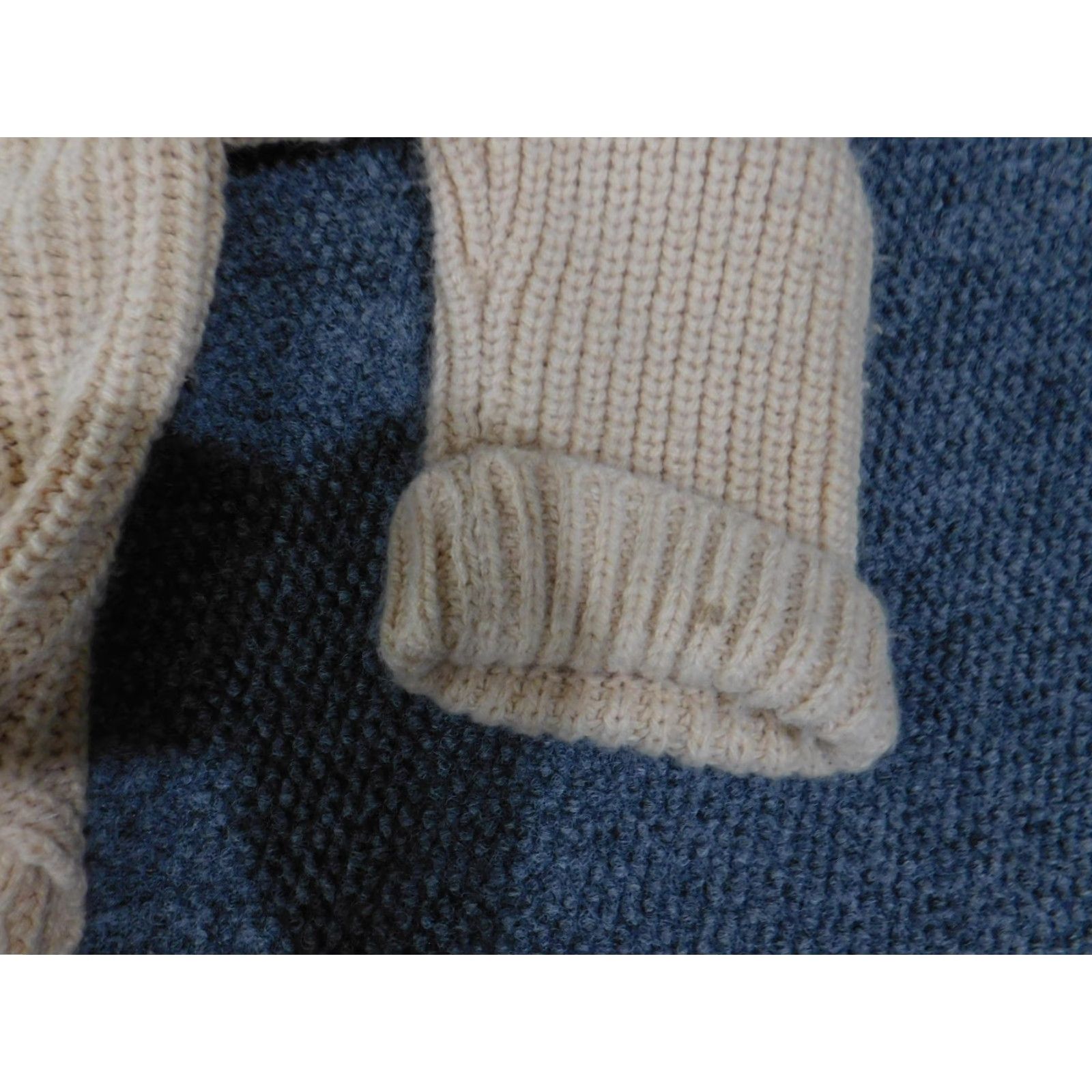 Zara Zara Cardigan Sweater Womens Large Beige Chunky Rib Knit Open Front Tie Waist L Womens Beige Cardigan Sweater Size L / US 10 / IT 46 - 5 Thumbnail