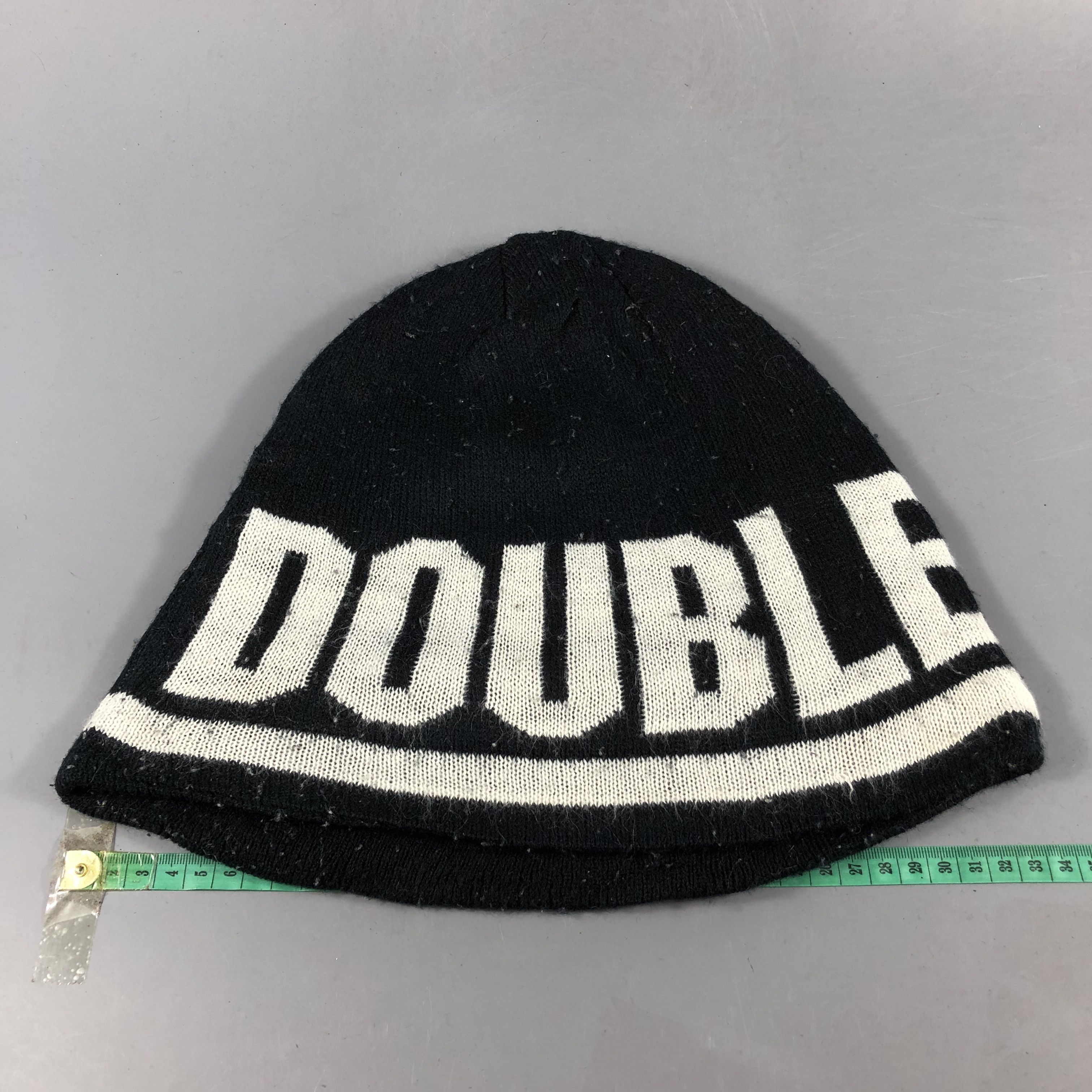Vintage Double Slouchy Beanie Snowcap Snow Hat B951 Size ONE SIZE - 3 Thumbnail