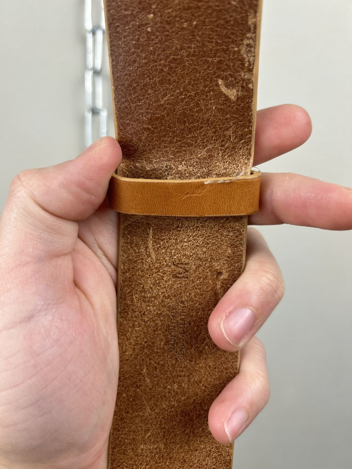 Maison Margiela MAISON MARGIELA Belt Leather Size ONE SIZE - 9 Thumbnail
