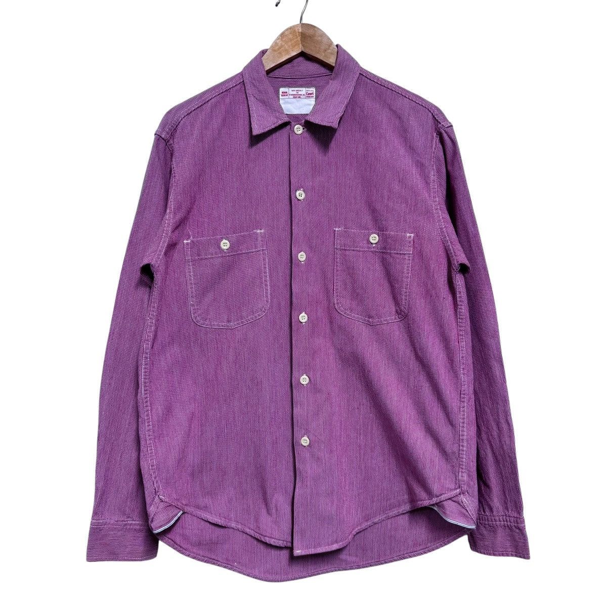 Sugar Cane Sugar Cane Red Wabash Work Shirt Selvedge Oversized Size US M / EU 48-50 / 2 - 11 Thumbnail