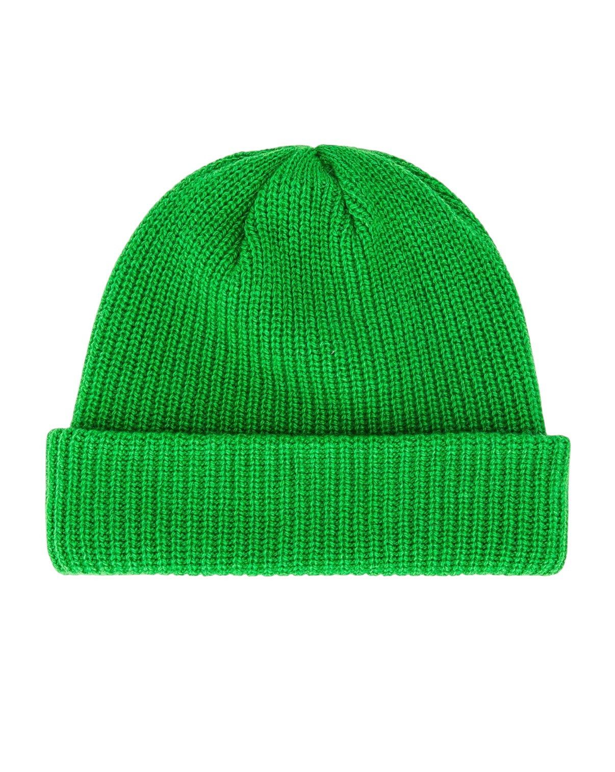 The Elder Statesman 100% Cashmere Gecko Green Beanie Size ONE SIZE - 3 Thumbnail