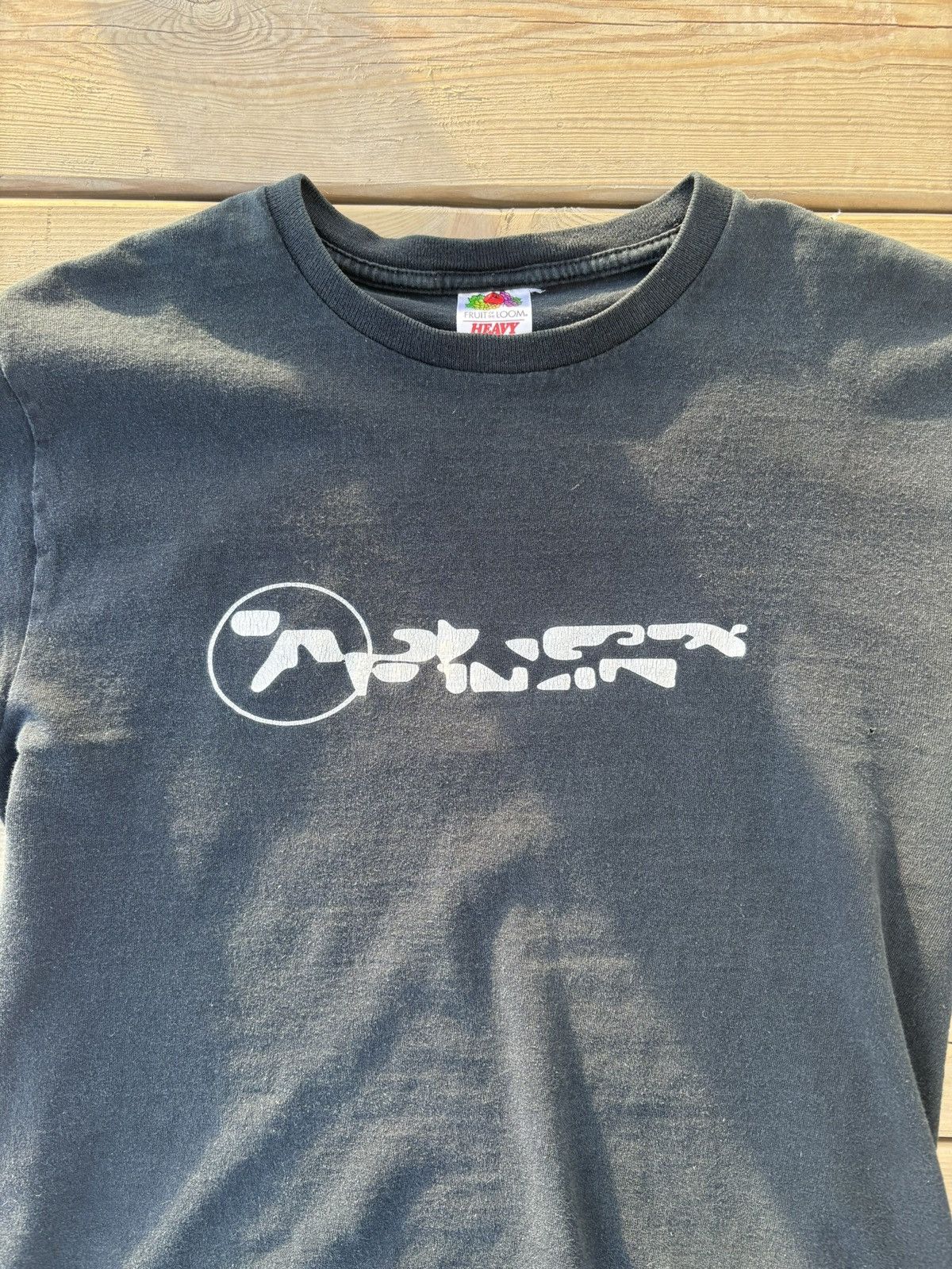 Fruit Of The Loom Vintage Early 00s Aphex Twins concert Merch Shirt Size US M / EU 48-50 / 2 - 2 Thumbnail