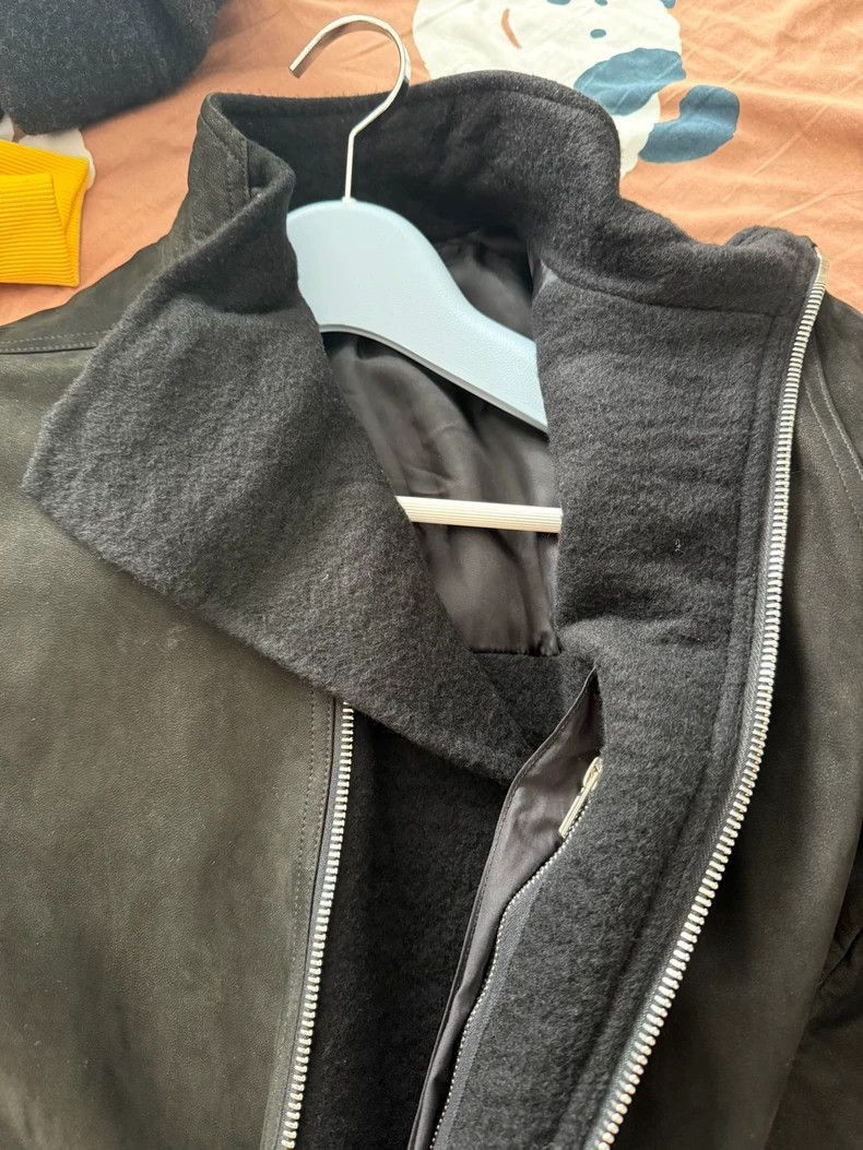 Rick Owens Rick Owens Leather coat cotton-padded jacket-2505 Size US L / EU 52-54 / 3 - 5 Thumbnail