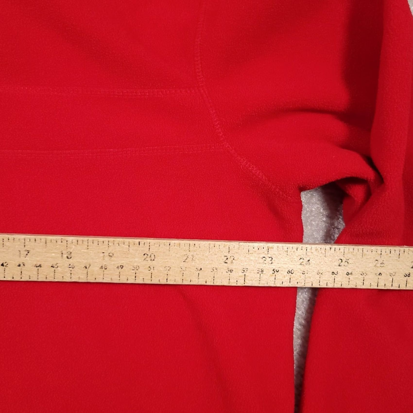 Vintage VINTAGE Dr Seuss Sweater Shirt Unisex Adults L Red 1/4 Zip Long Sleeve Fleece Sam I Am 90s Size US L / EU 52-54 / 3 - 6 Thumbnail