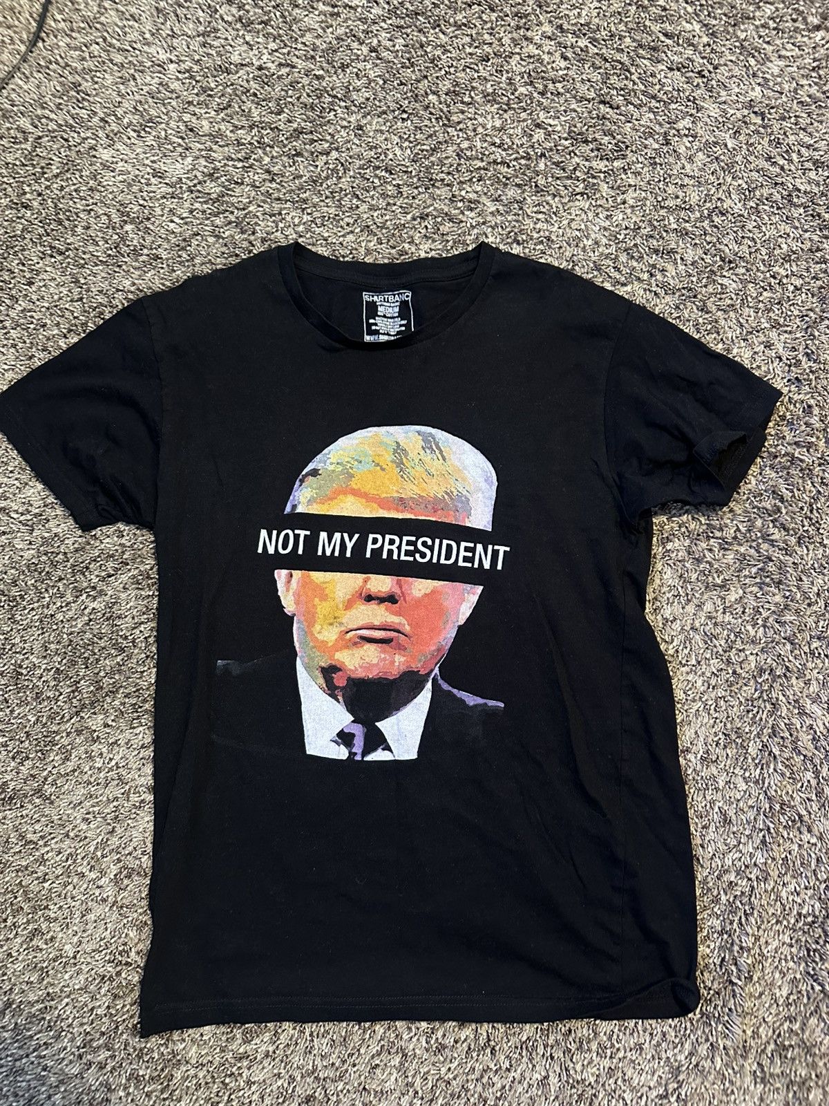 Other Donald Trump Graphic T Shirt Size Medium Black Unisex Short Size US M / EU 48-50 / 2 - 1 Thumbnail