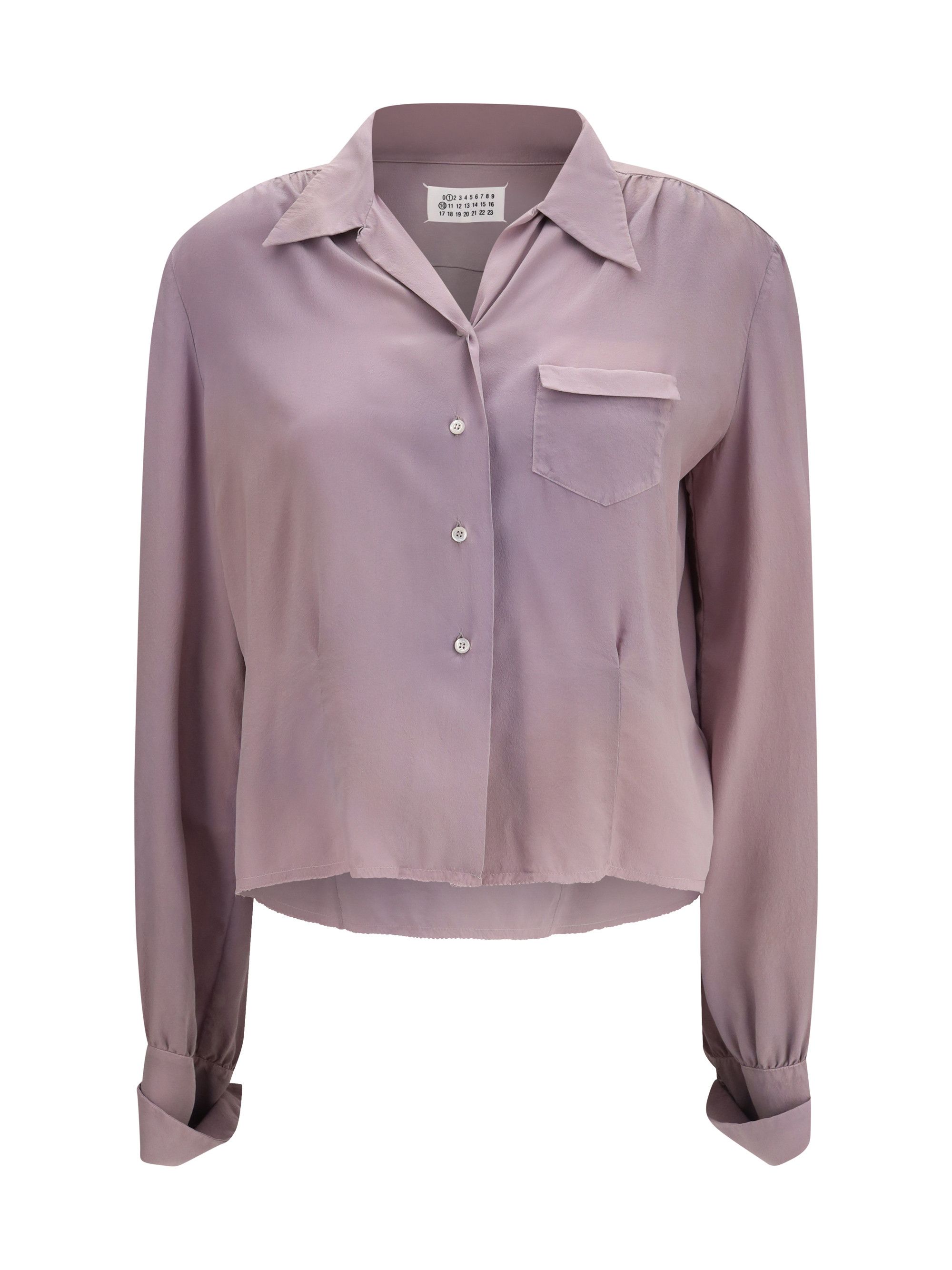 Maison Margiela Silk Shirt Size M / US 6-8 / IT 42-44 - 1 Thumbnail