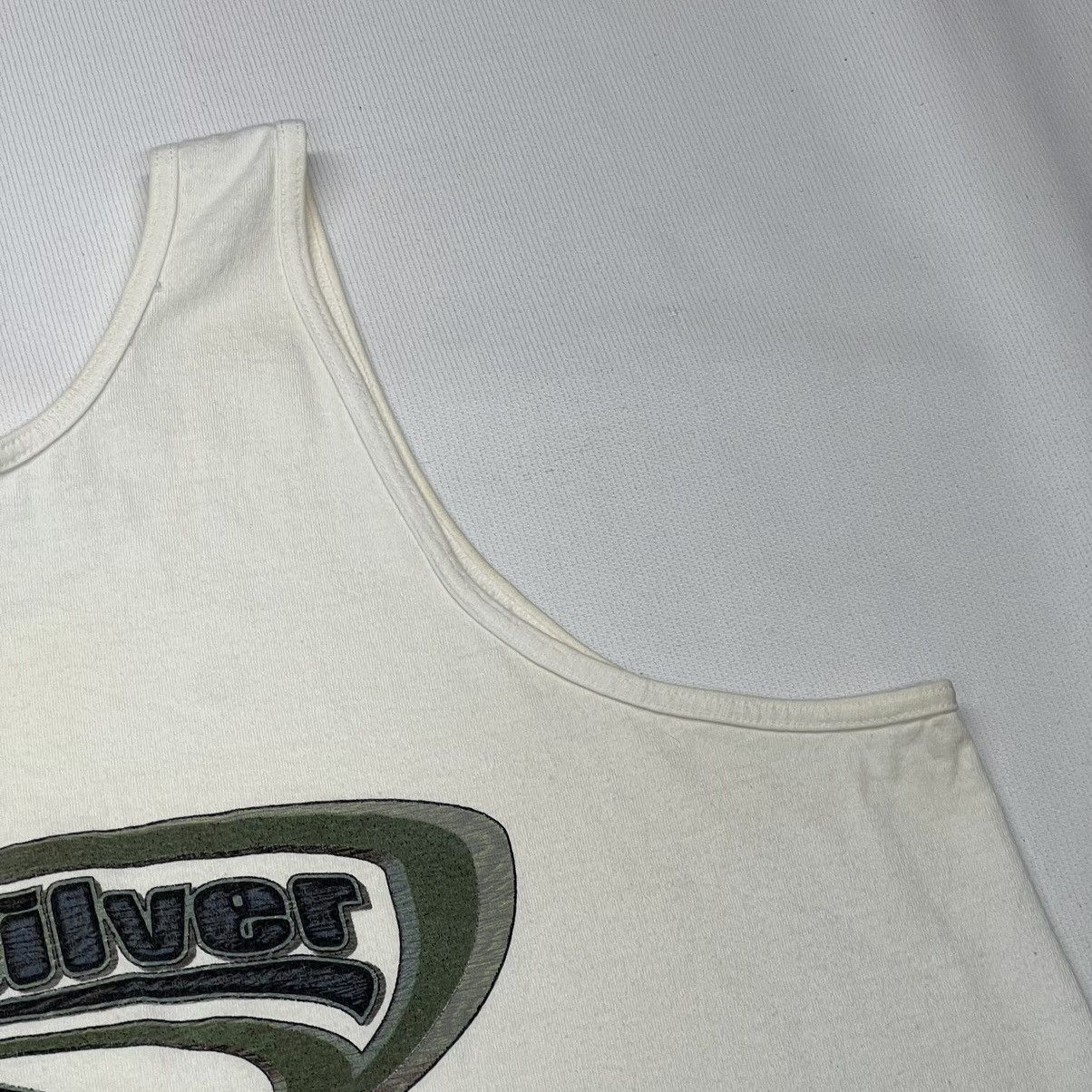 Quiksilver × Vintage Quiksilver Tee Shirt White Sleeveless Tank Graphic Logo Size US XL / EU 56 / 4 - 17 Thumbnail