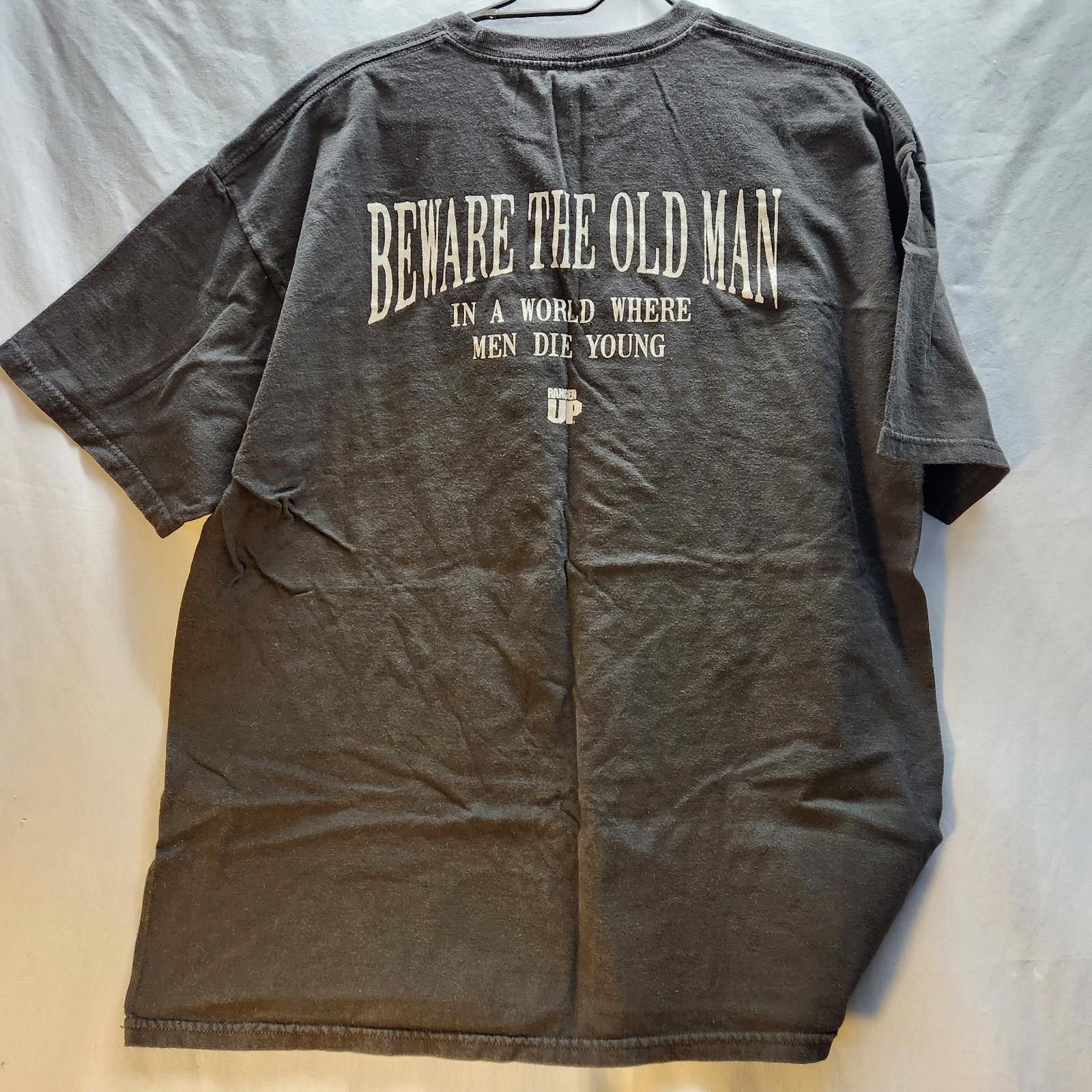 Designer Ranger Up Old Mans Club Black Tshirt Size XL Size US XL / EU 56 / 4 - 4 Thumbnail