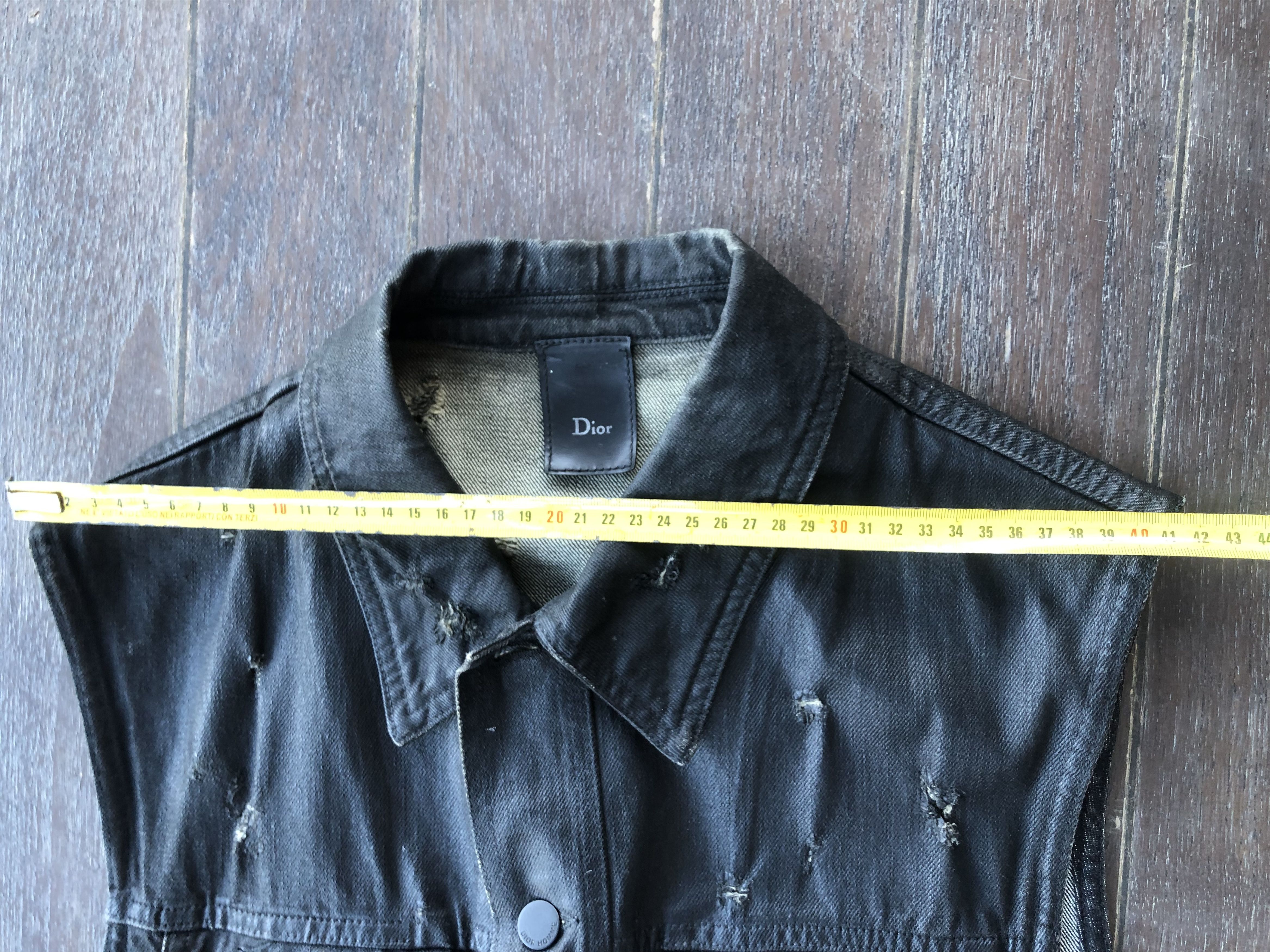 Dior Dior Homme Destroy Vest Size US M / EU 48-50 / 2 - 14 Thumbnail