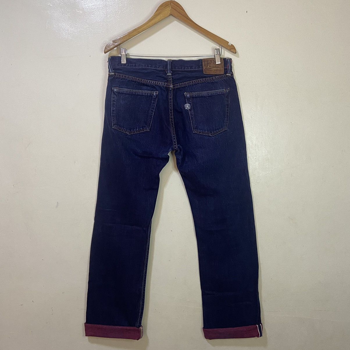 Japanese Brand Kurashiki Tenryo Denim Color Revolution Selvedge Denim Jeans Size US 33 - 14 Thumbnail