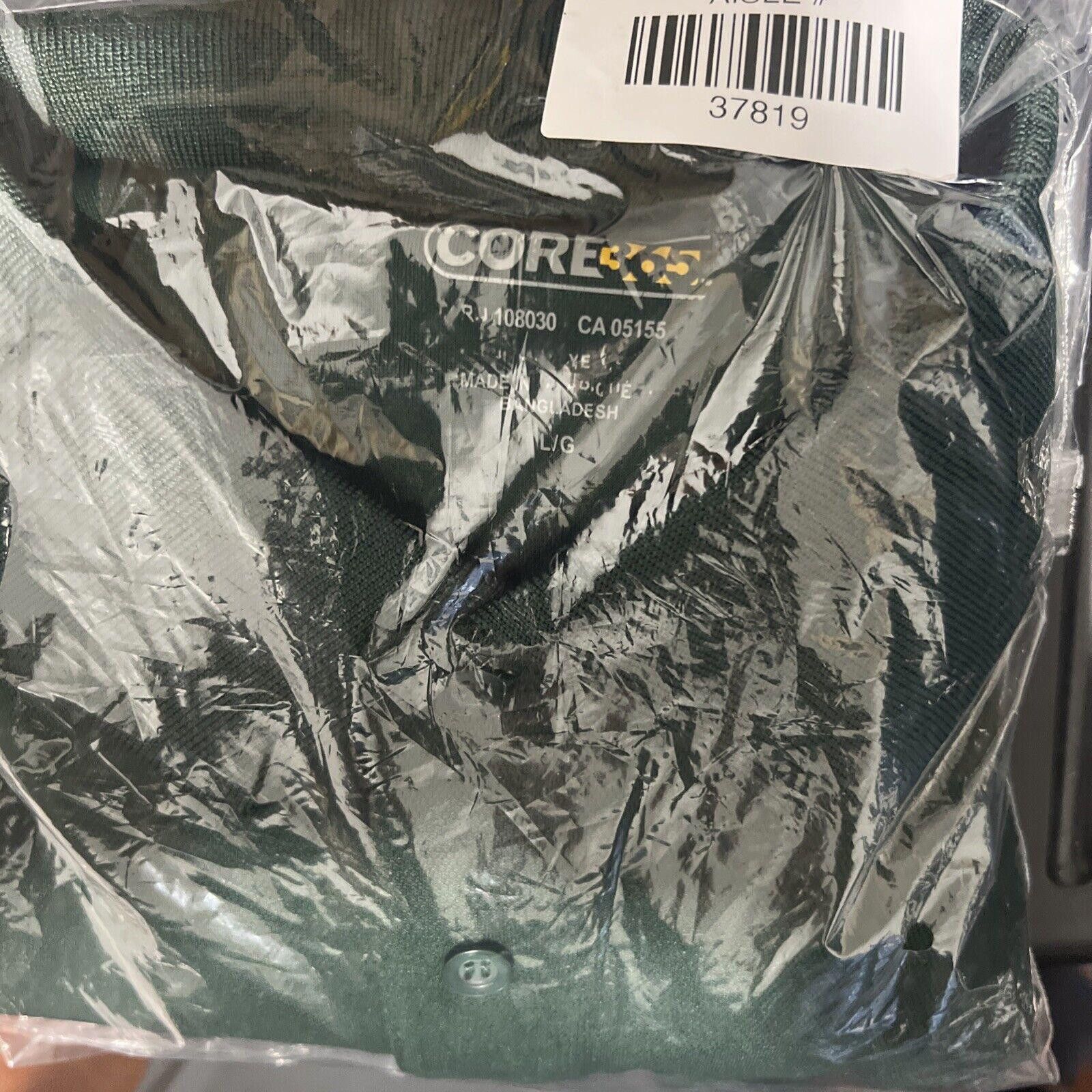 Other Core 365 Mens L Green Dri-Fit Polo Shirt Size US L / EU 52-54 / 3 - 11 Thumbnail