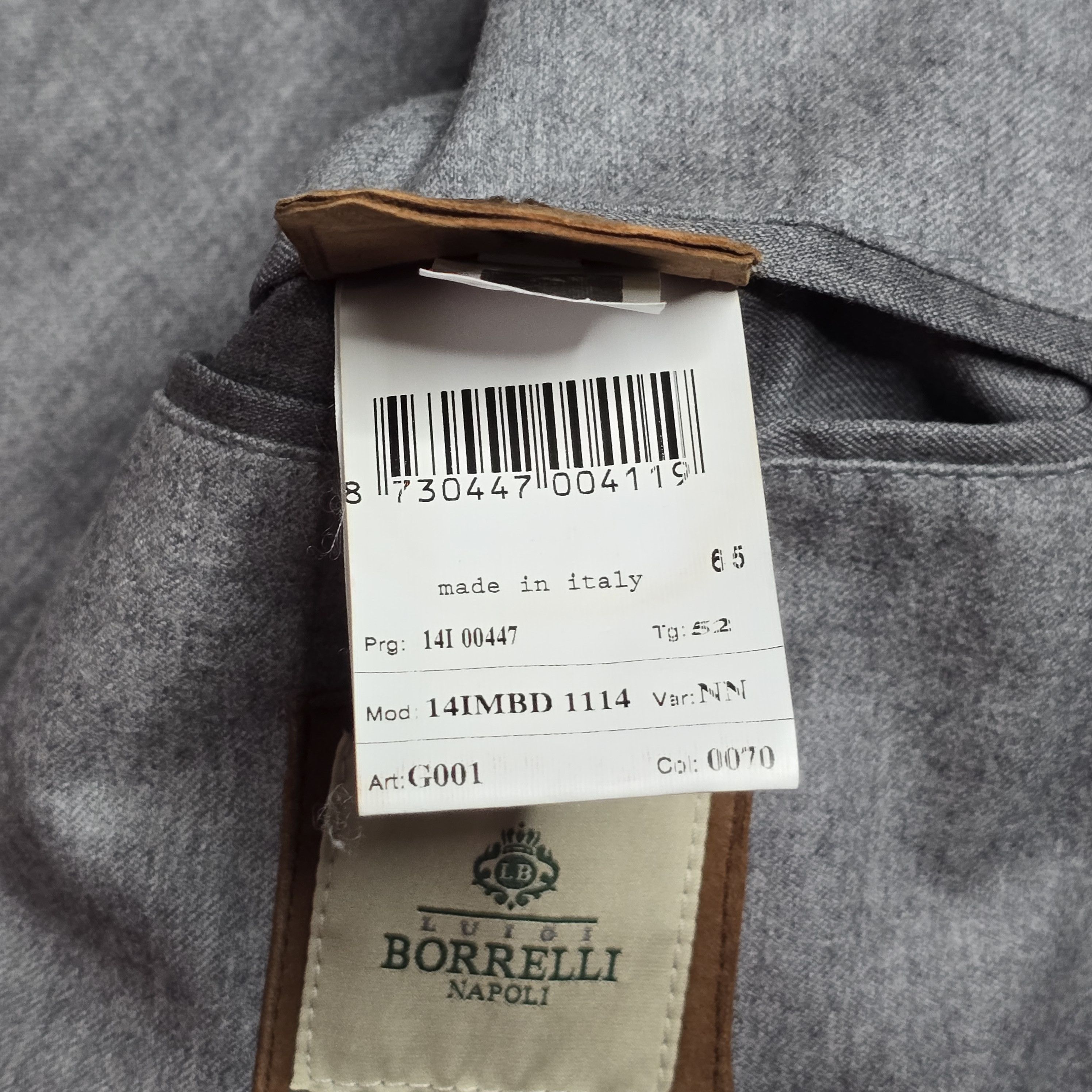 Luigi Borrelli Luigi Borrelli - Coat Size US L / EU 52-54 / 3 - 9 Thumbnail