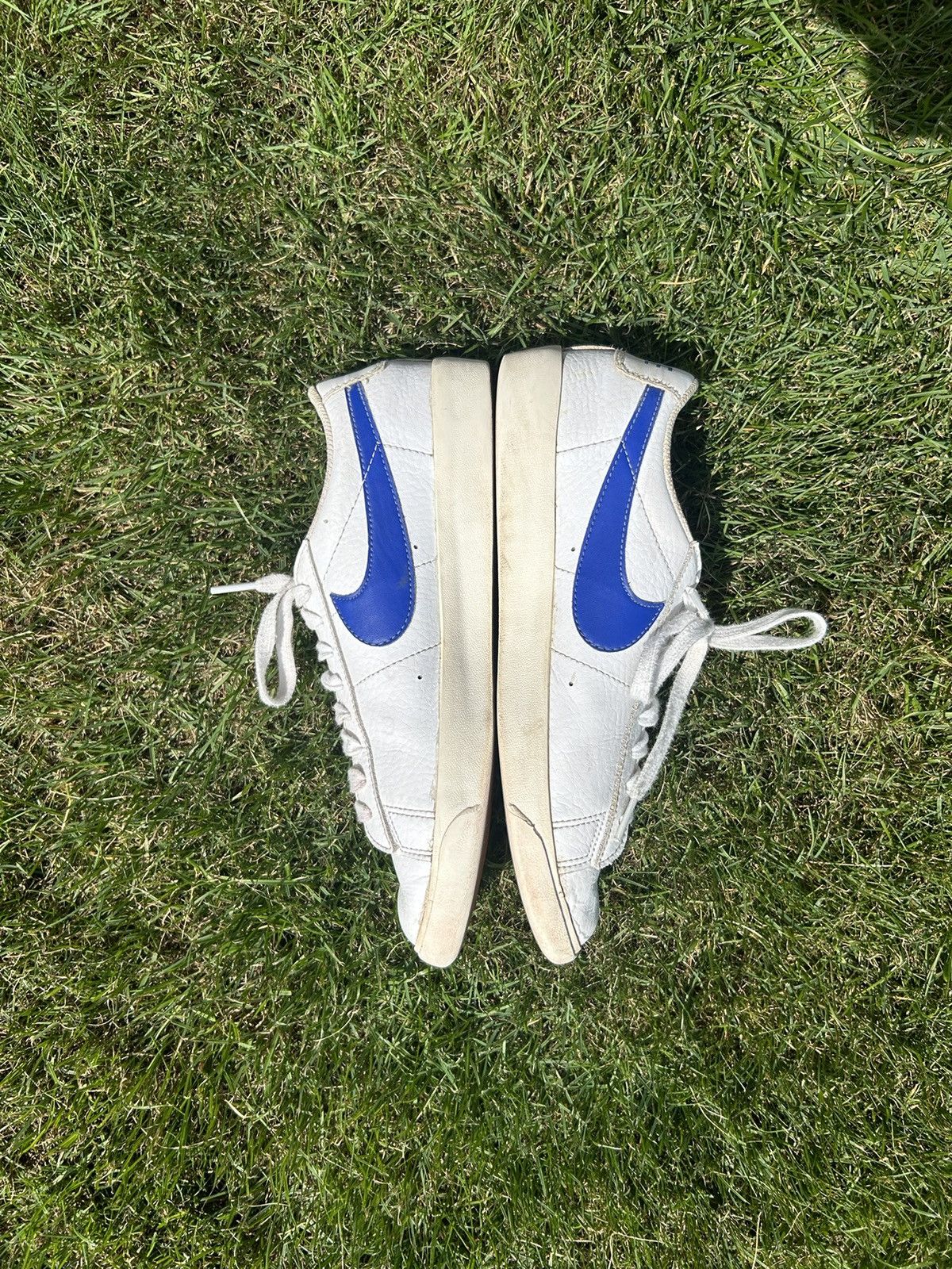 Nike × Vintage Nike Blazer Low Leather Size US 8.5 / EU 41-42 - 3 Thumbnail