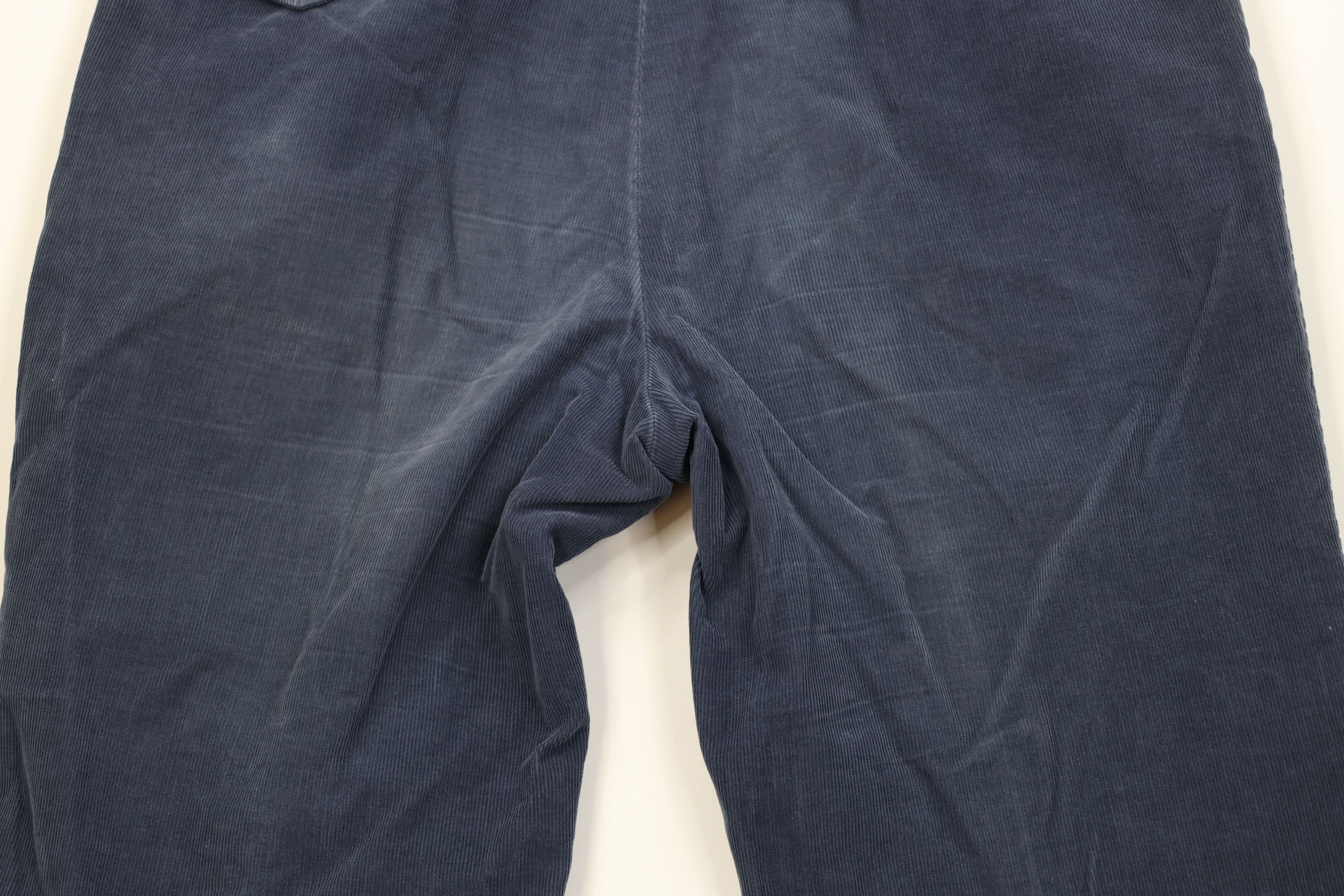 Lands' End Vintage 70s Lands End Wide Leg Corduroy Chino Pants Blue USA Size US 40 / EU 56 - 13 Thumbnail