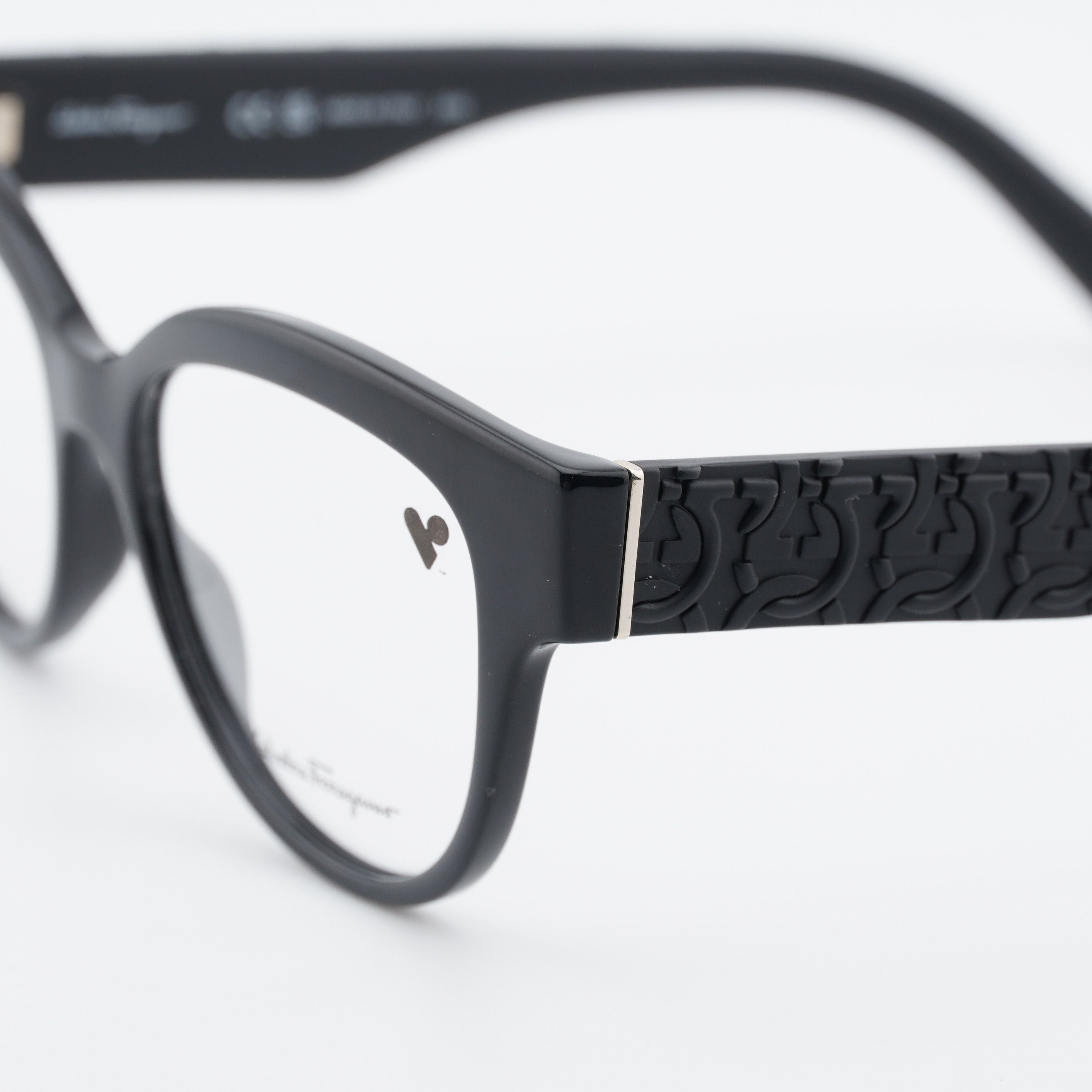 Salvatore Ferragamo Salvatore Ferragamo SF2957E 001 Eyeglasses Black 54mm Size ONE SIZE - 2 Thumbnail