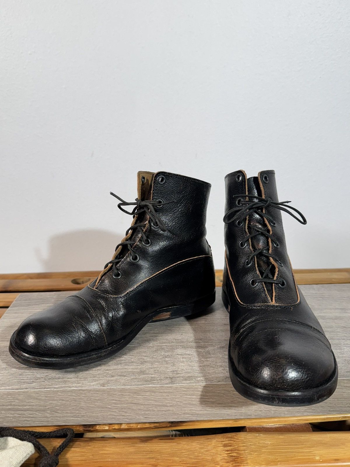 CYDWOQ Women’s CYDWOQ Artisan Handmade Leather Boots Size 6 (36 EU) Size US 6 / IT 36 - 5 Thumbnail