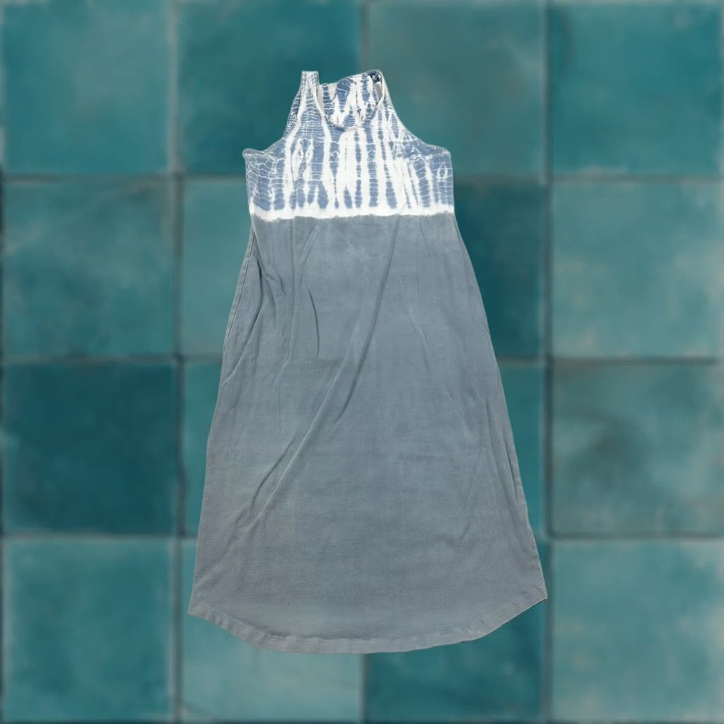MONROW Monrow Maxi Dress Women’s Medium Blue Gray Tie Dye Bodycon Size M / US 6-8 / IT 42-44 - 1 Thumbnail