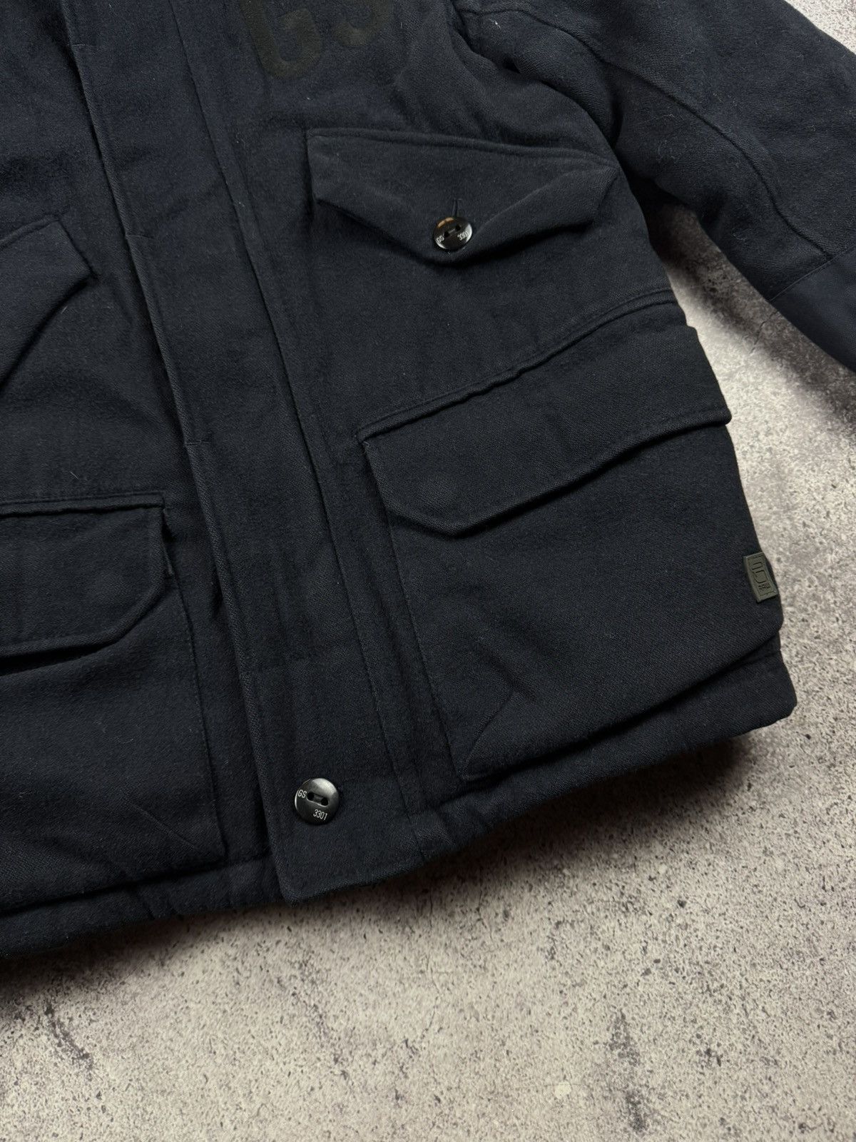 G-Star AVANT GARDE G STAR RAW JUNYA WATANABE WOOL BOMBER JACKET Y2K Size US S / EU 44-46 / 1 - 7 Thumbnail