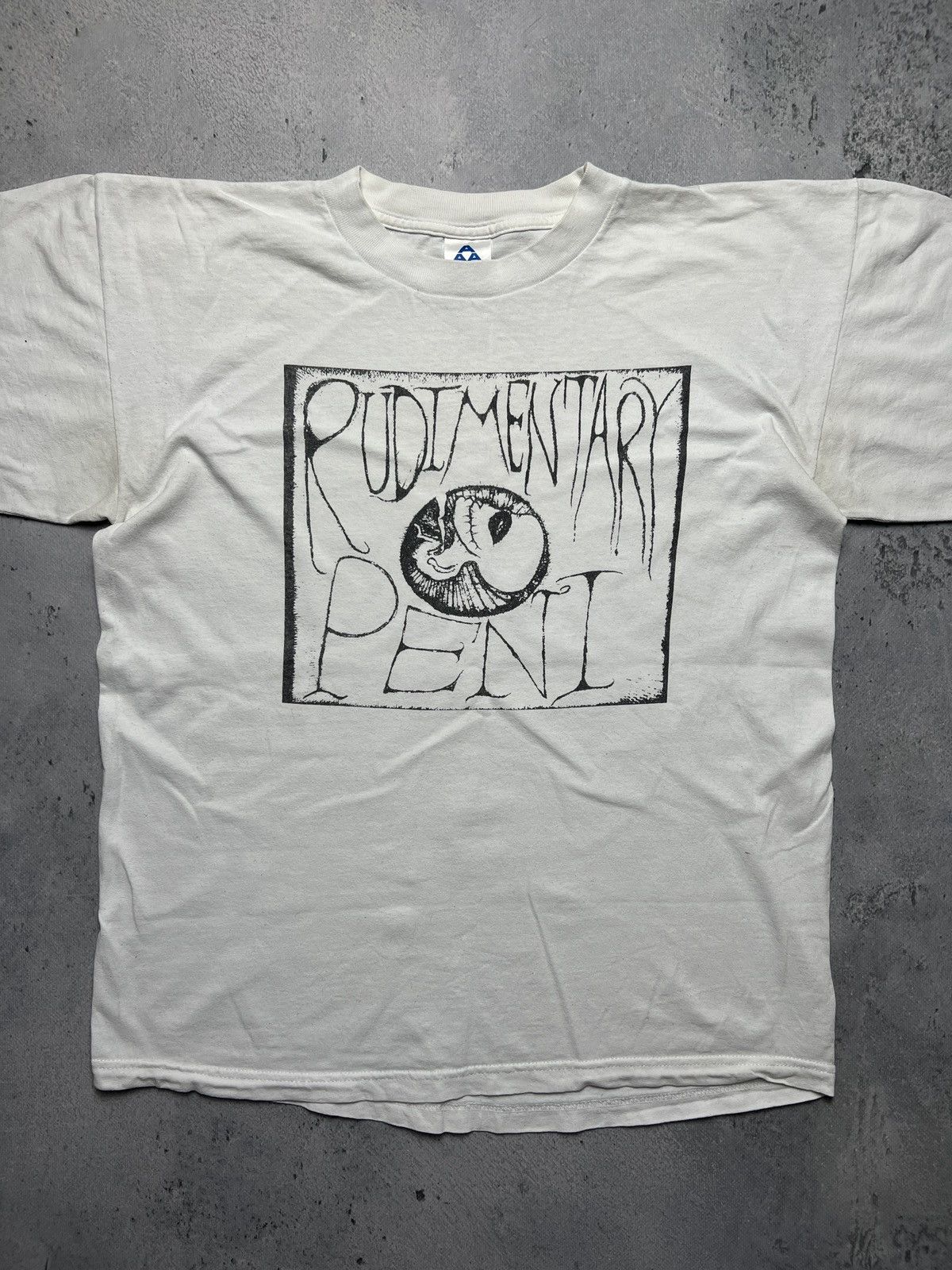 Band Tees Very Rare Vintage Rudimentary Peni Anarcho Punk Tee VTG Size US L / EU 52-54 / 3 - 4 Thumbnail