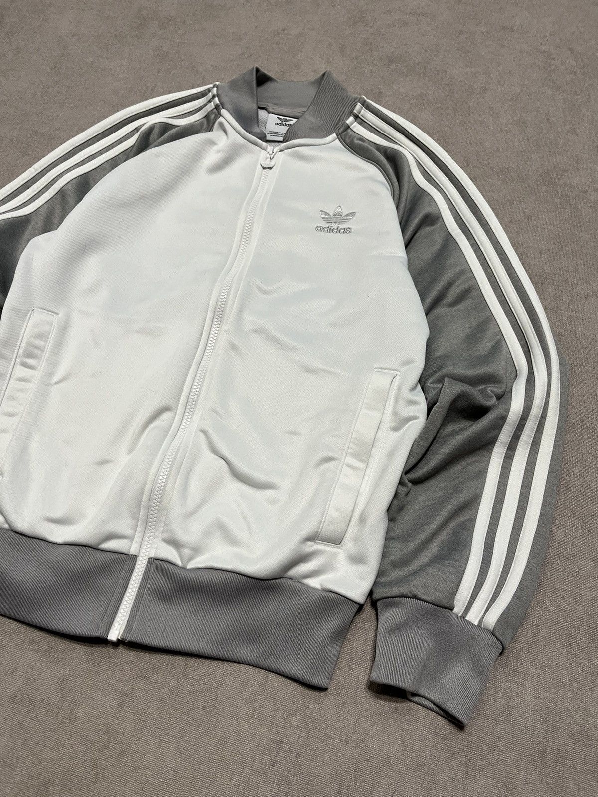 Adidas Adidas Mens White Firebird Track Jacket Sweatshirt Vintage M Size US S / EU 44-46 / 1 - 4 Thumbnail