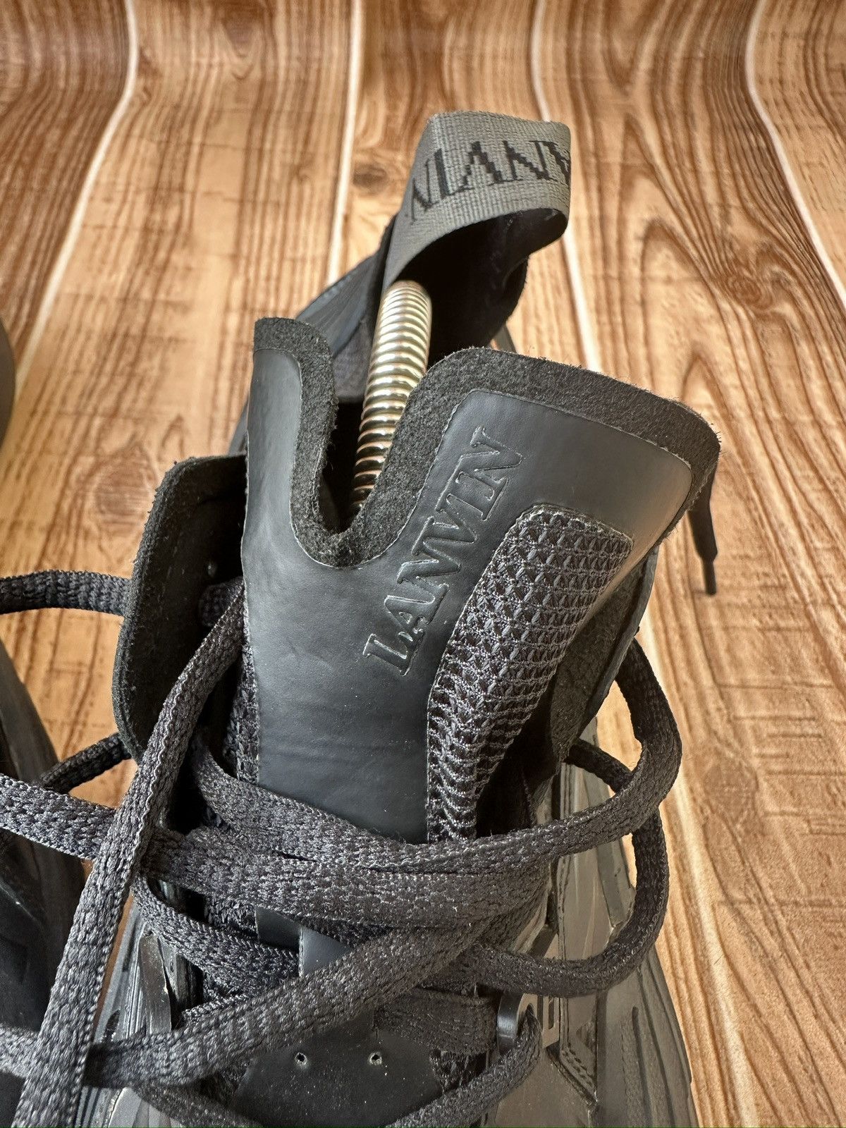 Lanvin Lanvin Flash X Sneakers Black Size US 10 / EU 43 - 13 Thumbnail