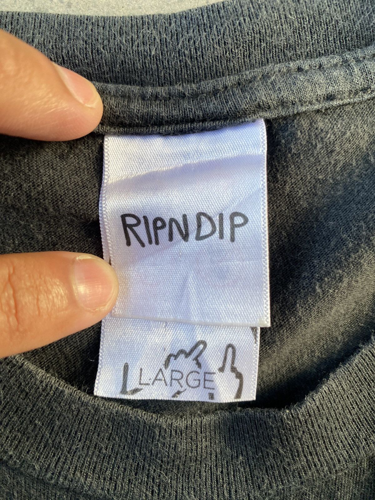 Vintage Sick🔥Vintage Ripndip Skateboard Tees Size US L / EU 52-54 / 3 - 10 Thumbnail