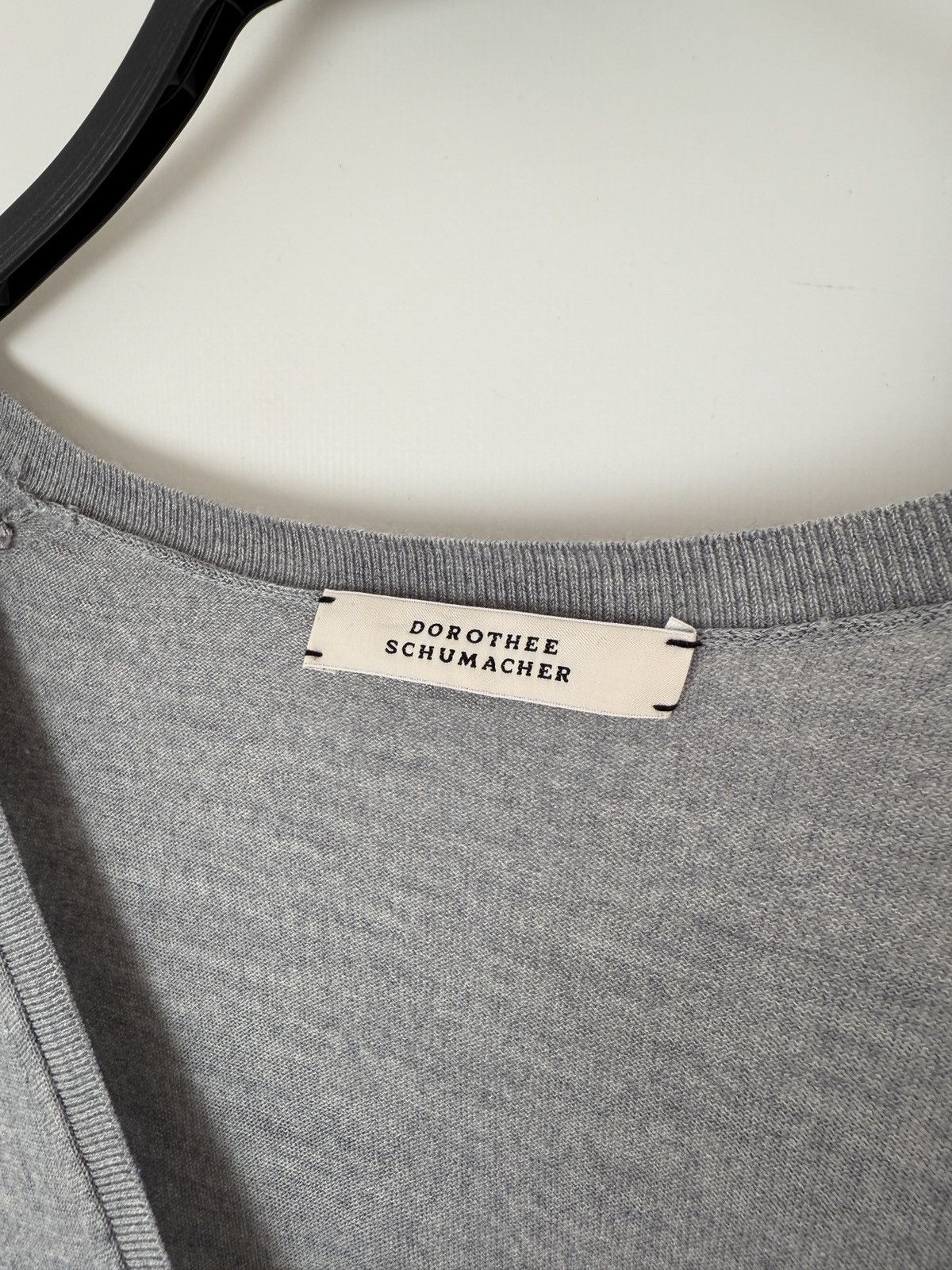 DOROTHEE SCHUMACHER Dorothee Schumacher Grey Wool Relaxed Cardigan L-XL Size XL / US 12-14 / IT 48-50 - 5 Thumbnail