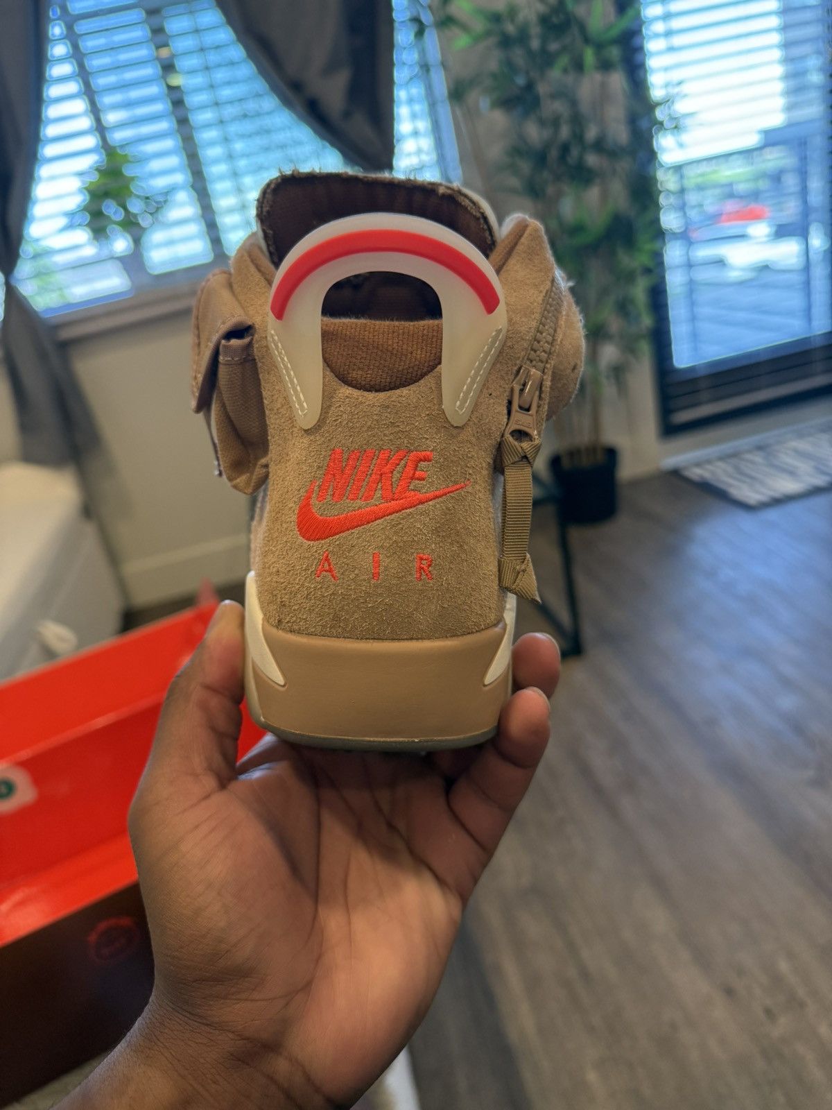 Jordan Brand × Travis Scott Travis Scott x Air Jordan 6 Retro ‘British Khaki’ Size US 11 / EU 44 - 12 Thumbnail