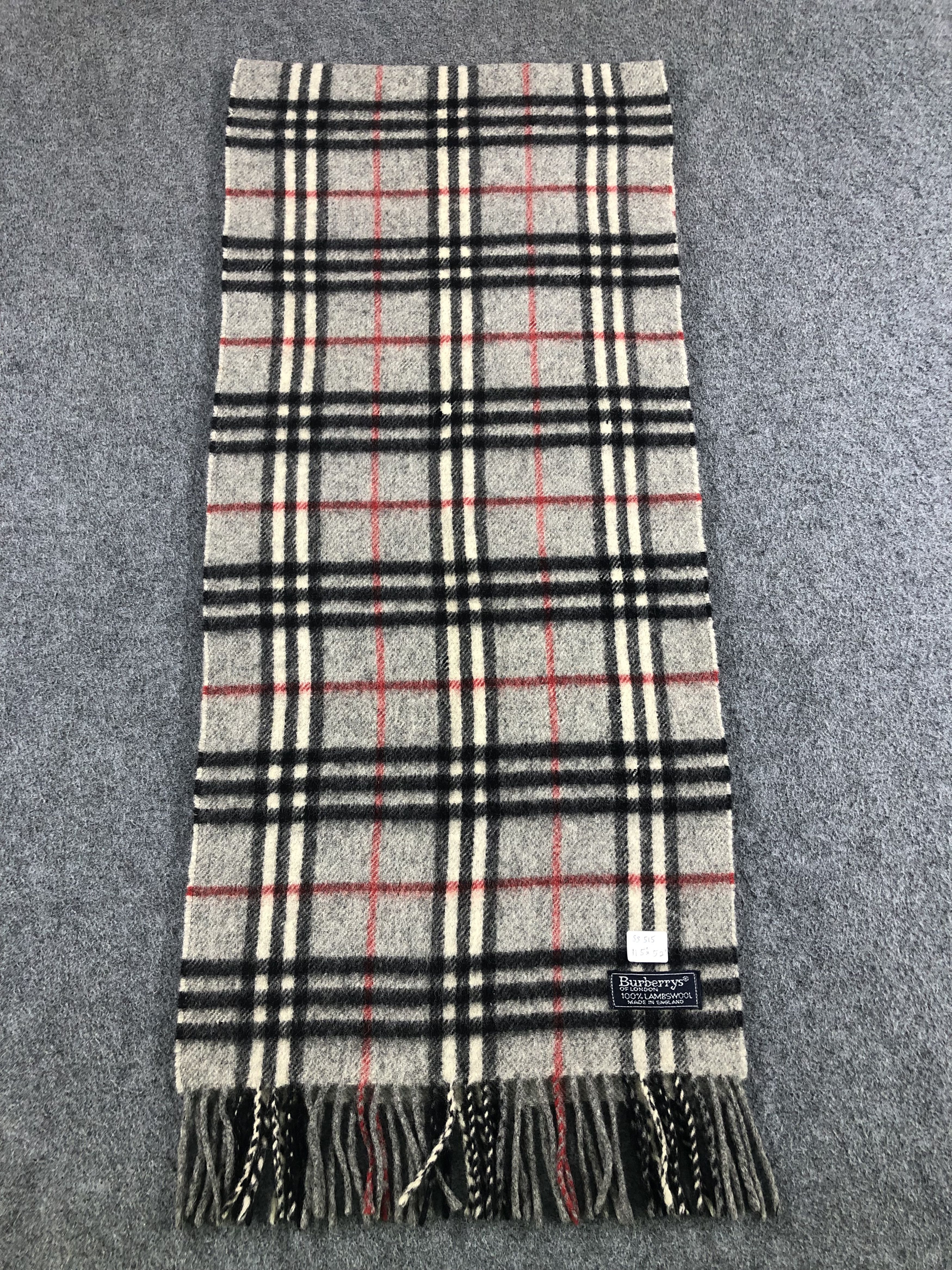 Burberry Burberry Lambswool Scarf / Muffler / Neckwear Size ONE SIZE - 3 Thumbnail