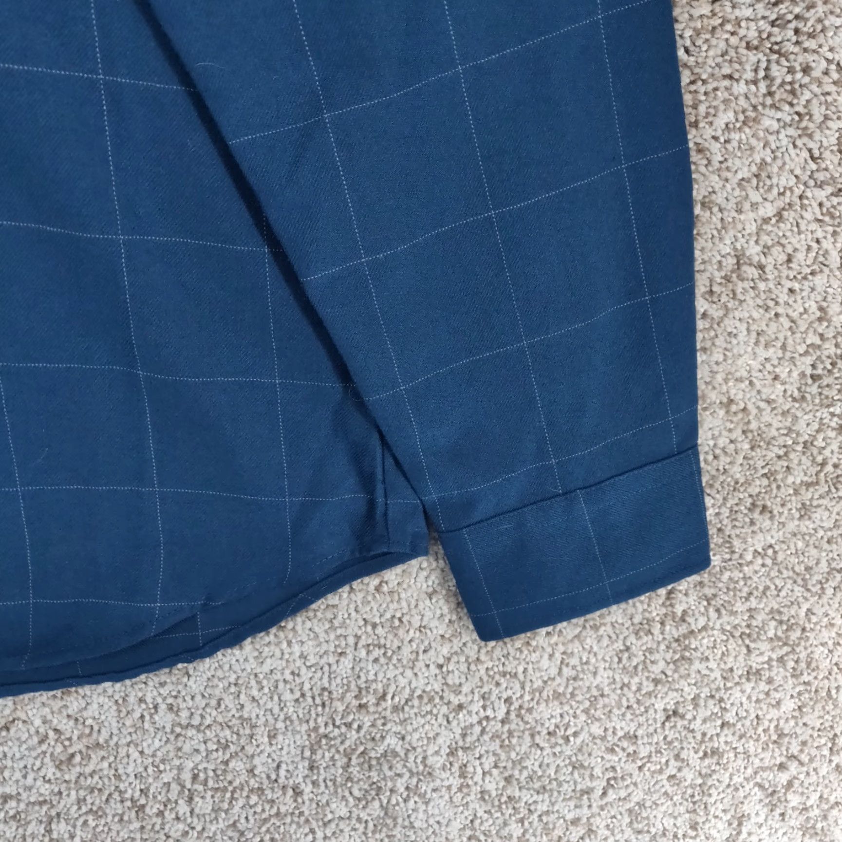 Vintage Dixxon The Myers Shirt Mens S Blue Plaid Long Sleeve Button-Up Shirt - Vintage? No => Dixxon The Myers Shirt Mens S Blue Plaid Long Sleeve Button-Up Size US S / EU 44-46 / 1 - 5 Thumbnail