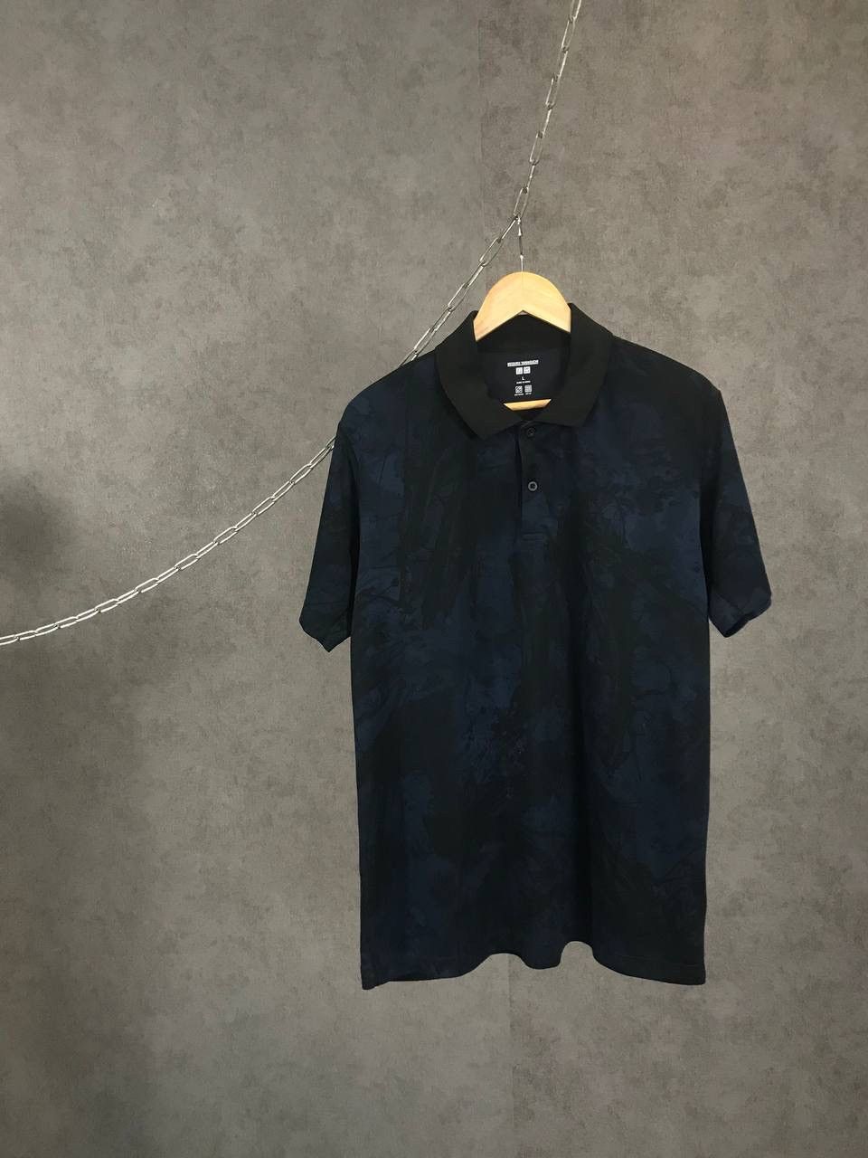 Japanese Brand Meguru Yamaguchi x Uniqlo luxury Japanese designer art polo Size US L / EU 52-54 / 3 - 1 Thumbnail