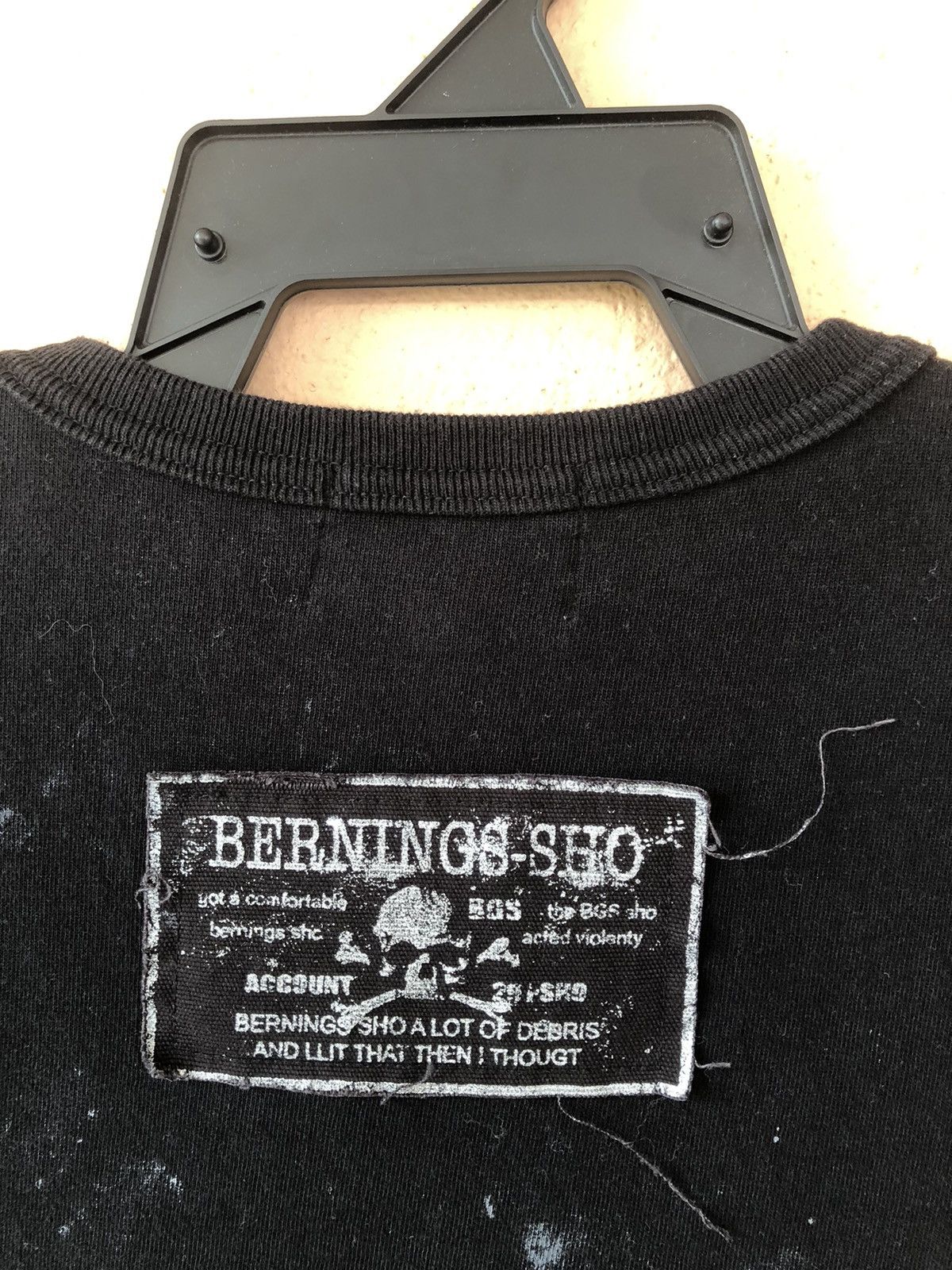 If Six Was Nine × Japanese Brand × Vintage Vintage Zipper PUNK GOTHIC Skull Design Tee Size US M / EU 48-50 / 2 - 16 Thumbnail