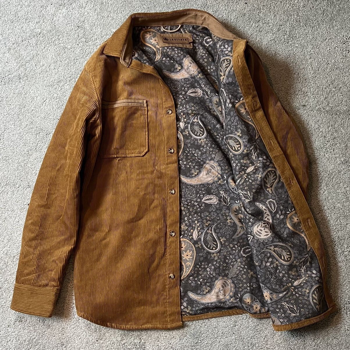 Other Levitate Music Festival Corduroy Jacket with Paisley Lining Size US L / EU 52-54 / 3 - 3 Thumbnail