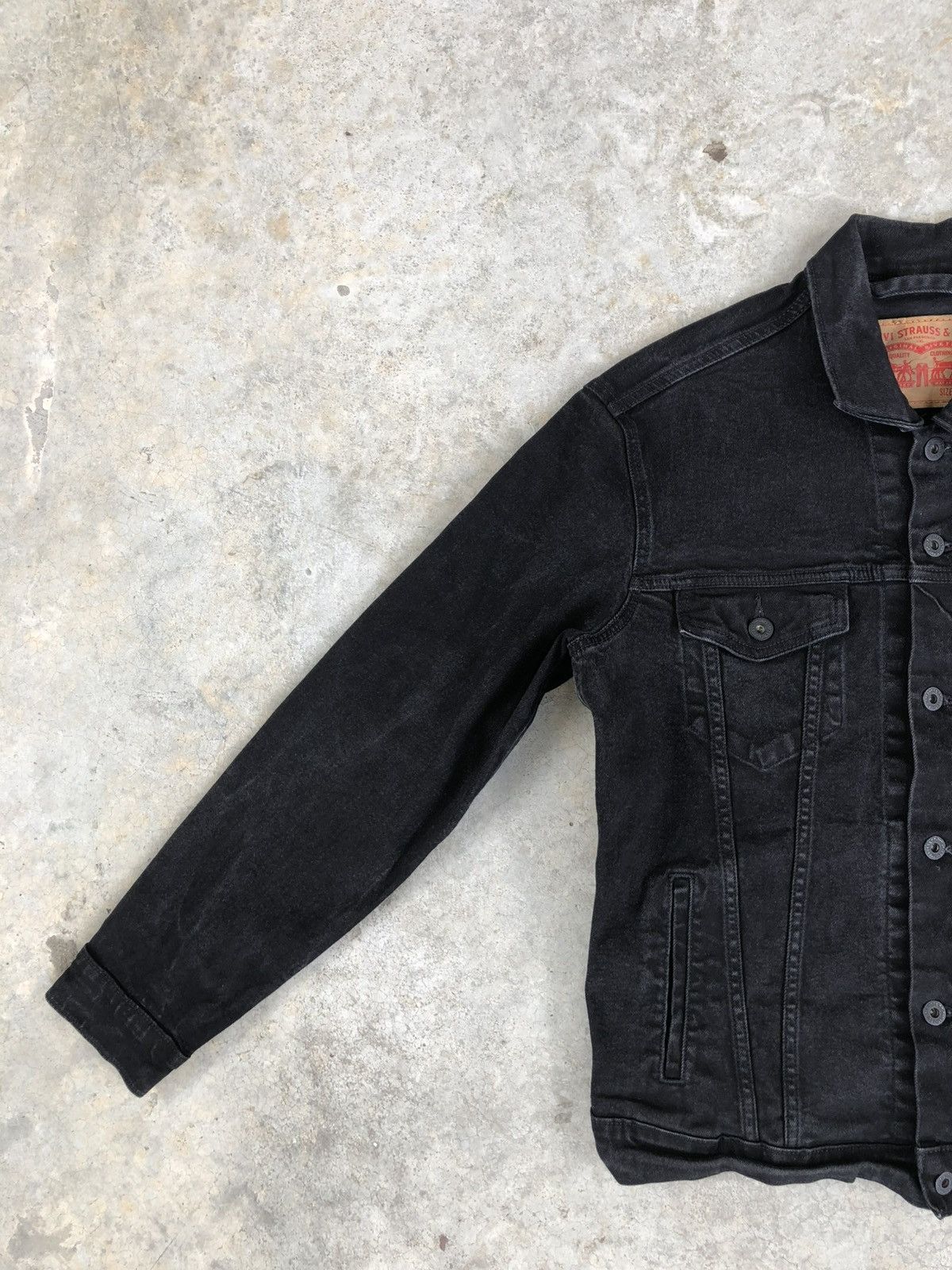 Levi's Y2k Levis Distressed Denim Jacket Size US M / EU 48-50 / 2 - 3 Thumbnail