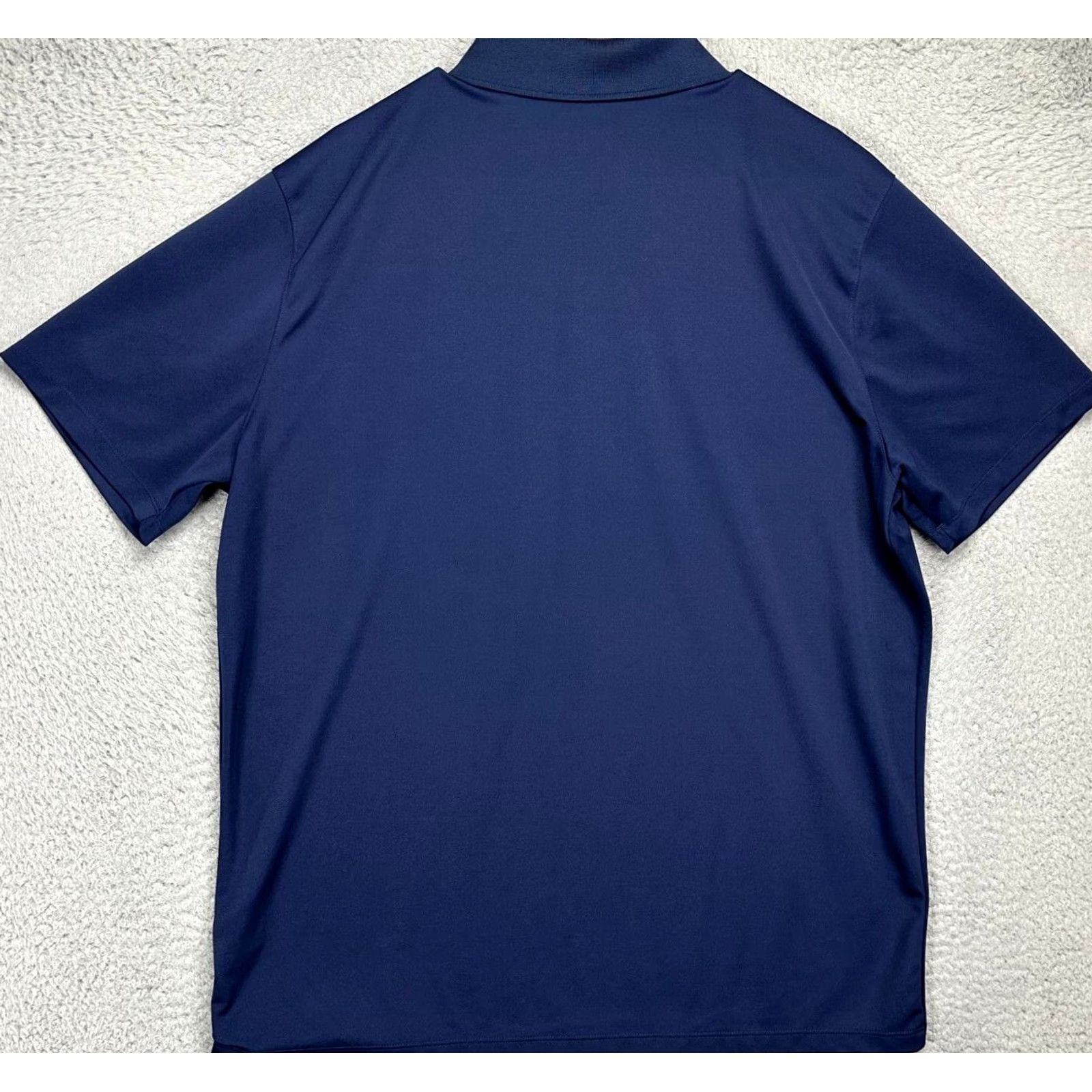 Nike Nike Golf Shirt Mens XL Dri-Fit Polo Dark Navy Button Short Sleeve Athletic Casual Size US XL / EU 56 / 4 - 3 Thumbnail