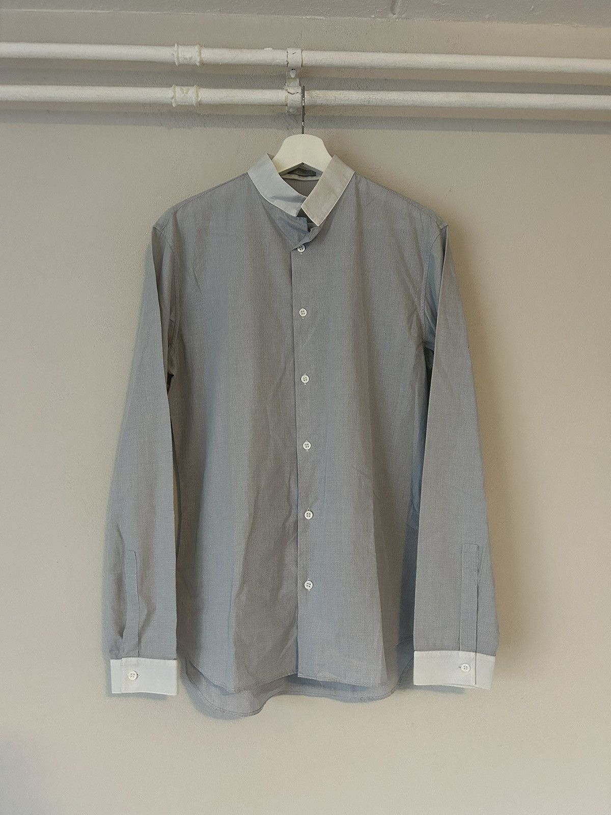 image of Dior Button-Up Shirt in White, Men's (Size Medium)