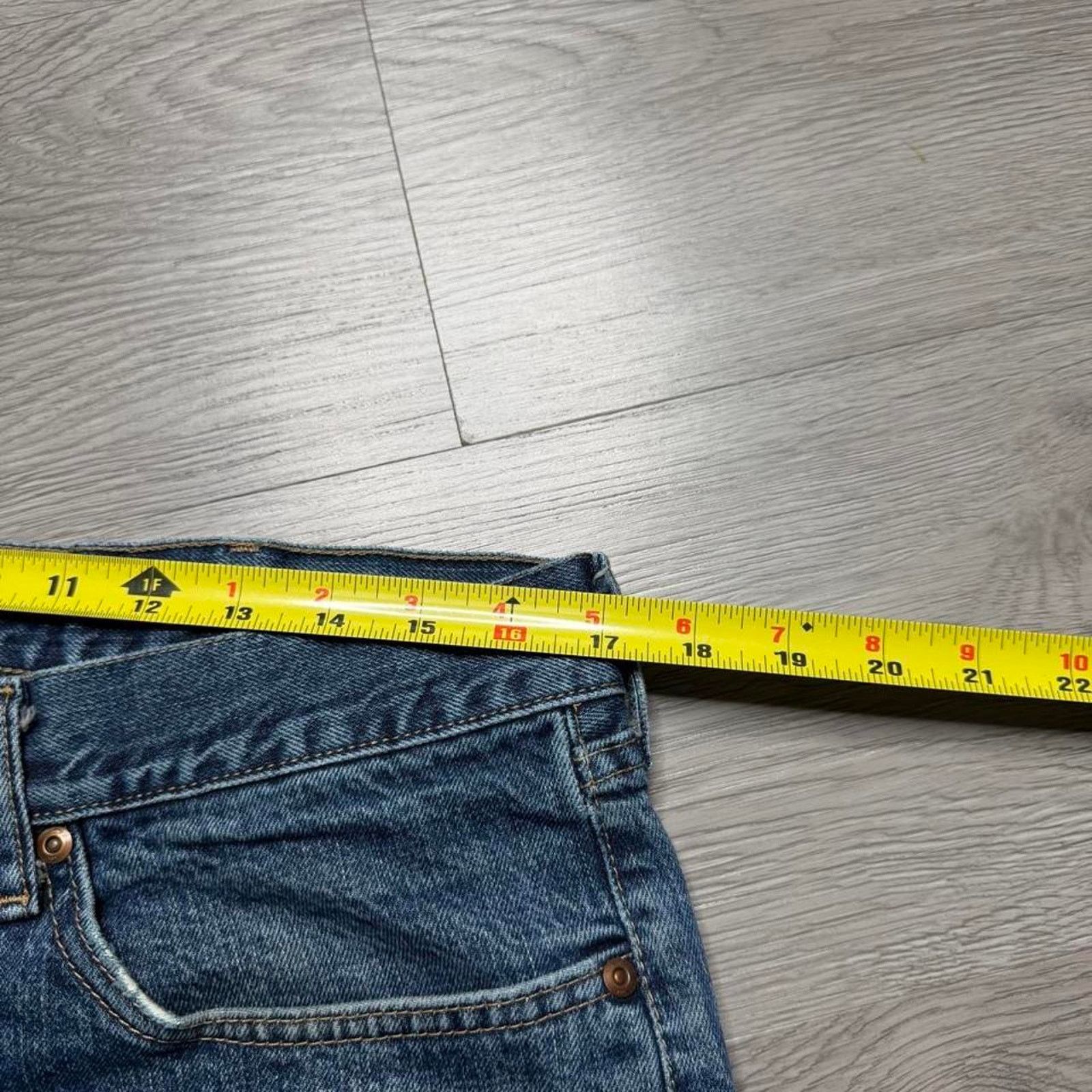 Lee × Vintage Vintage Y2K Lee Distressed Stone washed Denim Jeans 34x32 Size US 34 / EU 50 - 4 Thumbnail