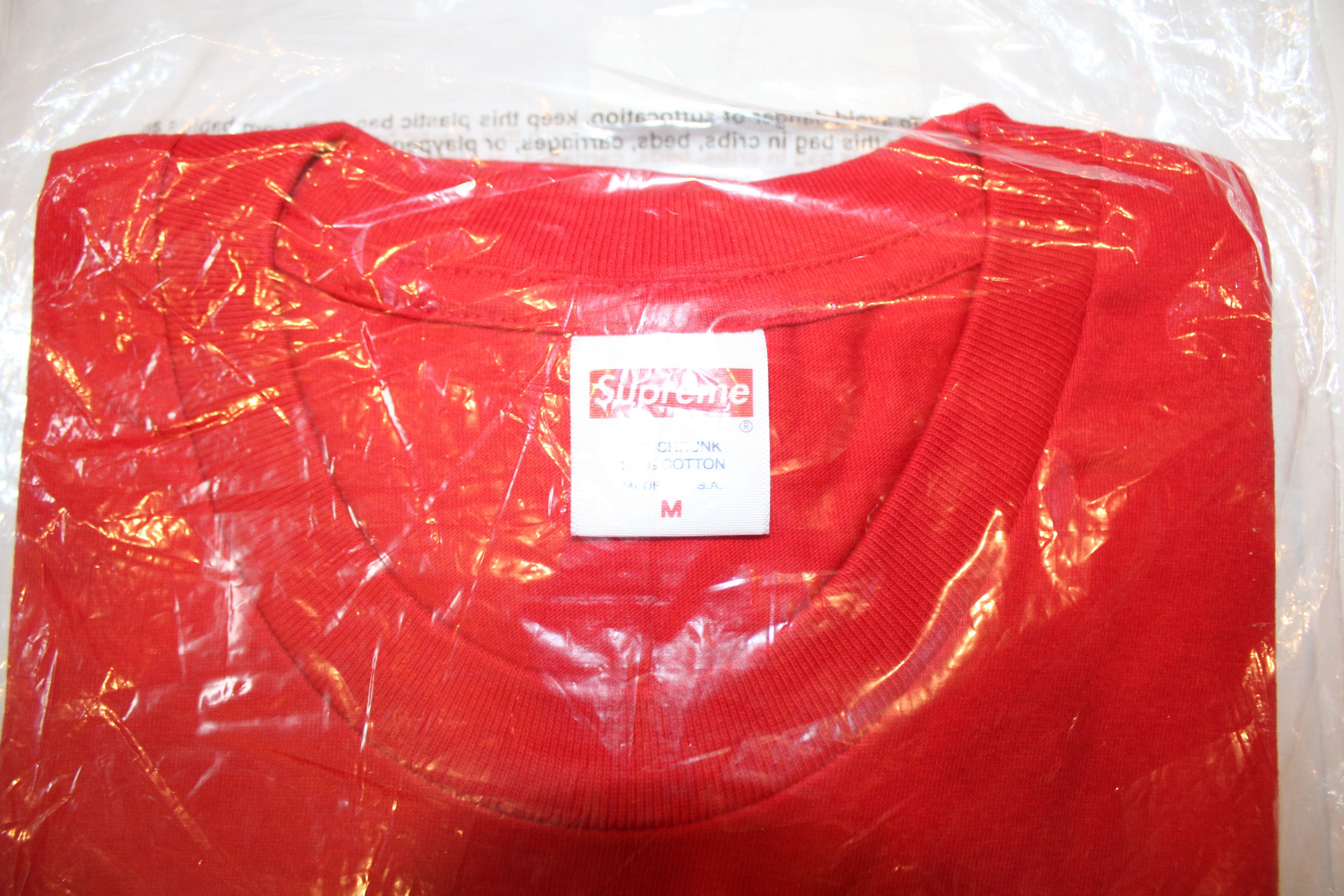 Supreme Supreme NBA Youngboy Tee - Red Size ONE SIZE - 3 Thumbnail