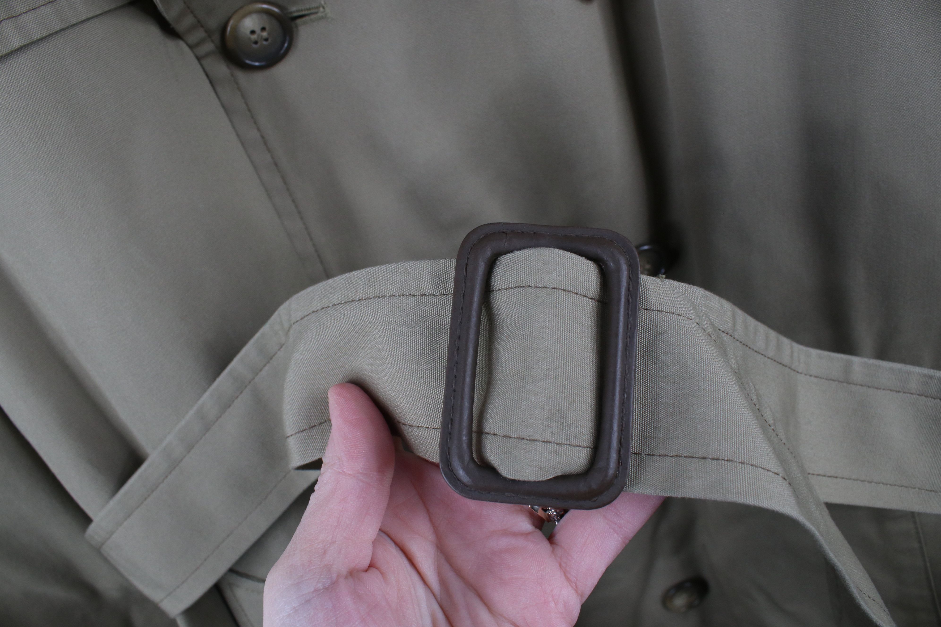 Vintage Vintage 70s Streetwear Belted Trench Coat Rain Jacket USA Size US XXL / EU 58 / 5 - 5 Thumbnail