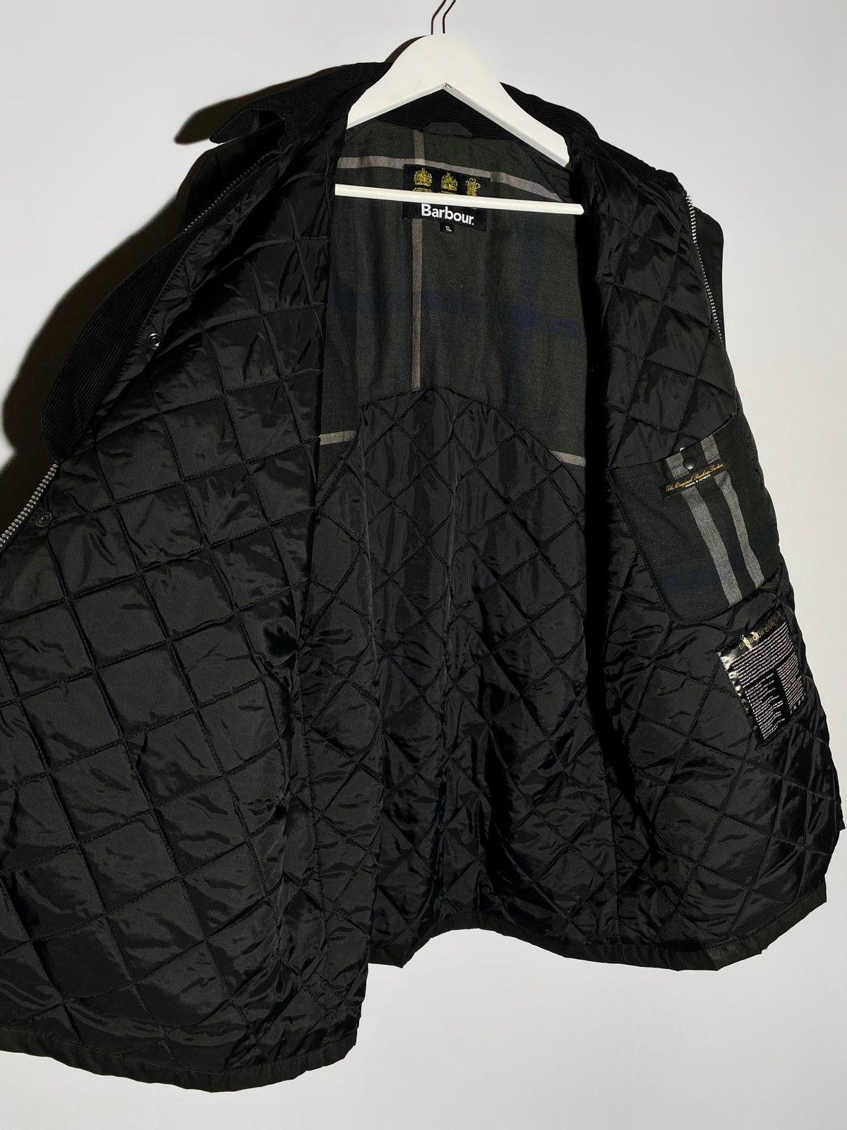 Barbour Barbour Strathyre Wax Jacket Men’s Black England Size US XL / EU 56 / 4 - 4 Thumbnail
