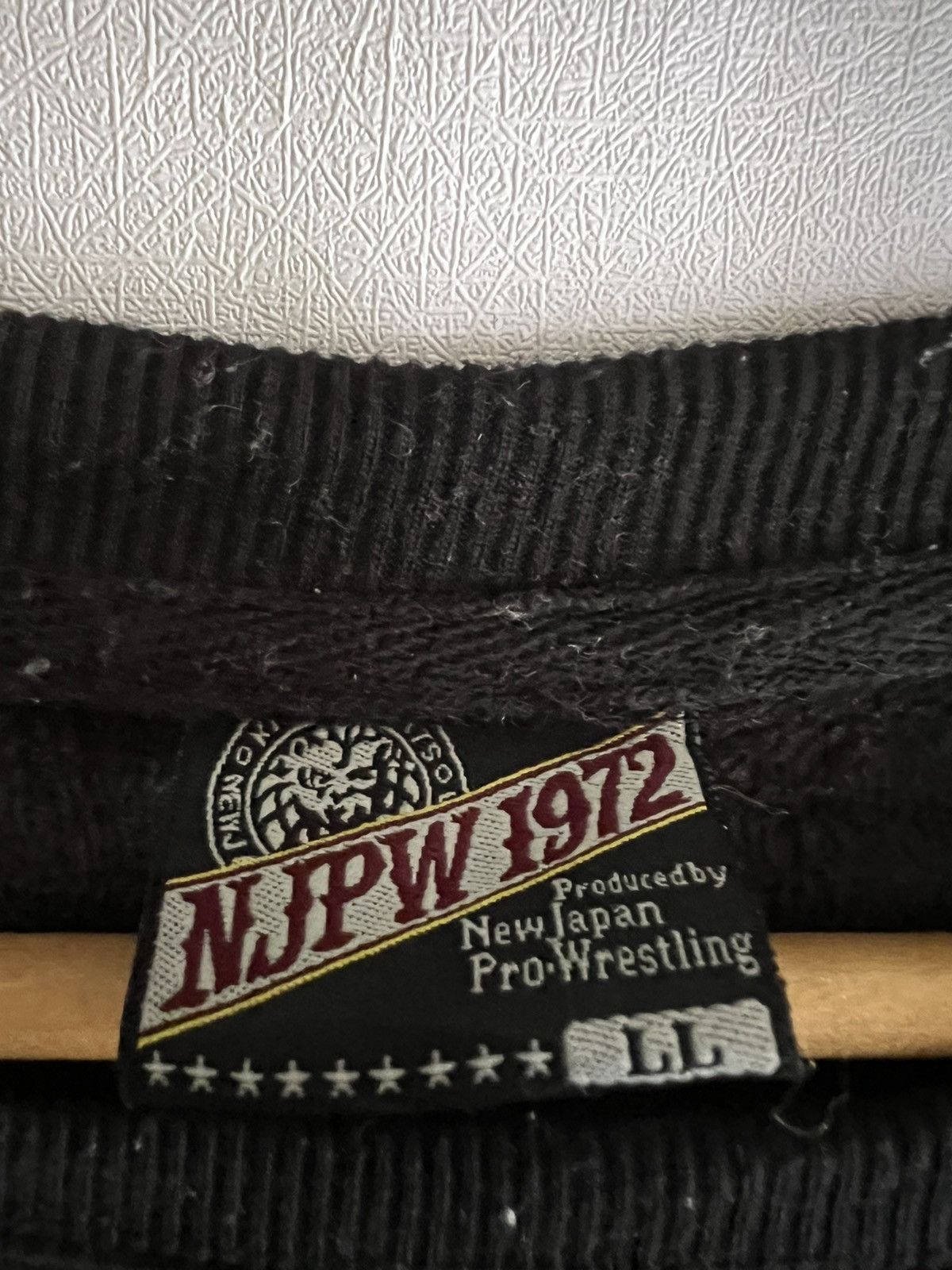 Japanese Brand 🔥 NJPW Sweatshirt – New Japan Pro Wrestling Classic Size US XL / EU 56 / 4 - 8 Thumbnail