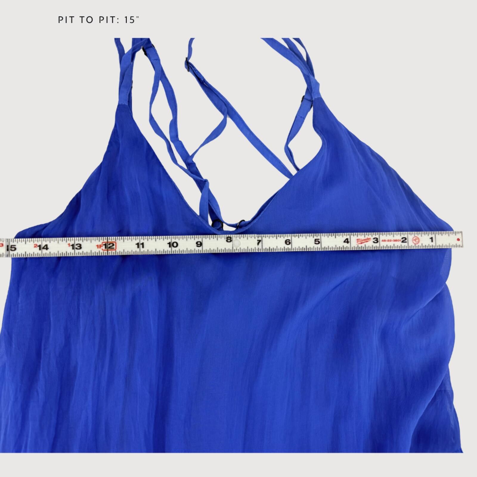 Other FRNCH Paris Silk Blend Tiered Maxi Dress M Size M / US 6-8 / IT 42-44 - 7 Thumbnail