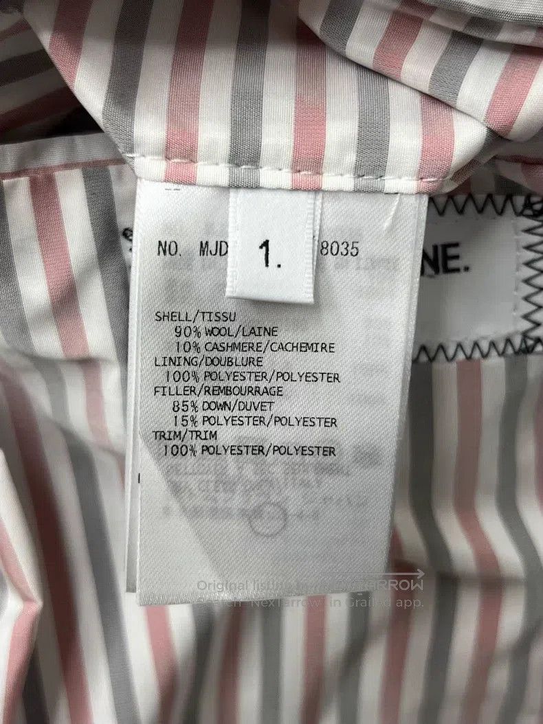 Thom Browne Thom Browne Striped Quilted Suit Jacket Size US S / EU 44-46 / 1 - 8 Thumbnail