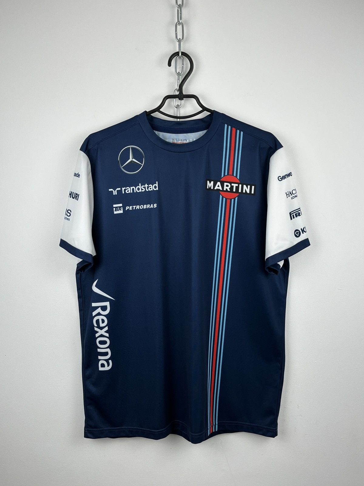 Hackett Hackett Williams Martini Racing Mercedes Petrobras Jersey Size US XL / EU 56 / 4 - 1 Thumbnail