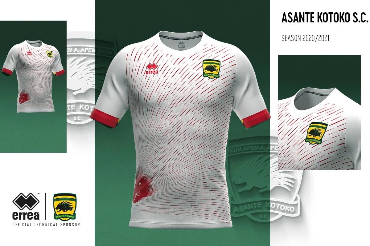Errea Asante Kotoko 20/21 20/21 away shirt (Bnwt) Size US M / EU 48-50 / 2 - 9 Thumbnail