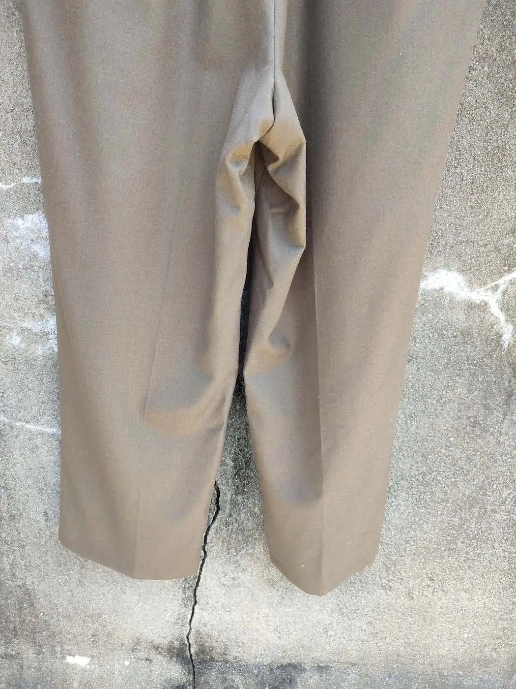 Givenchy × Vintage Vintage Monsieur Givenchy Pleated Wool Trousers Size US 34 / EU 50 - 9 Thumbnail