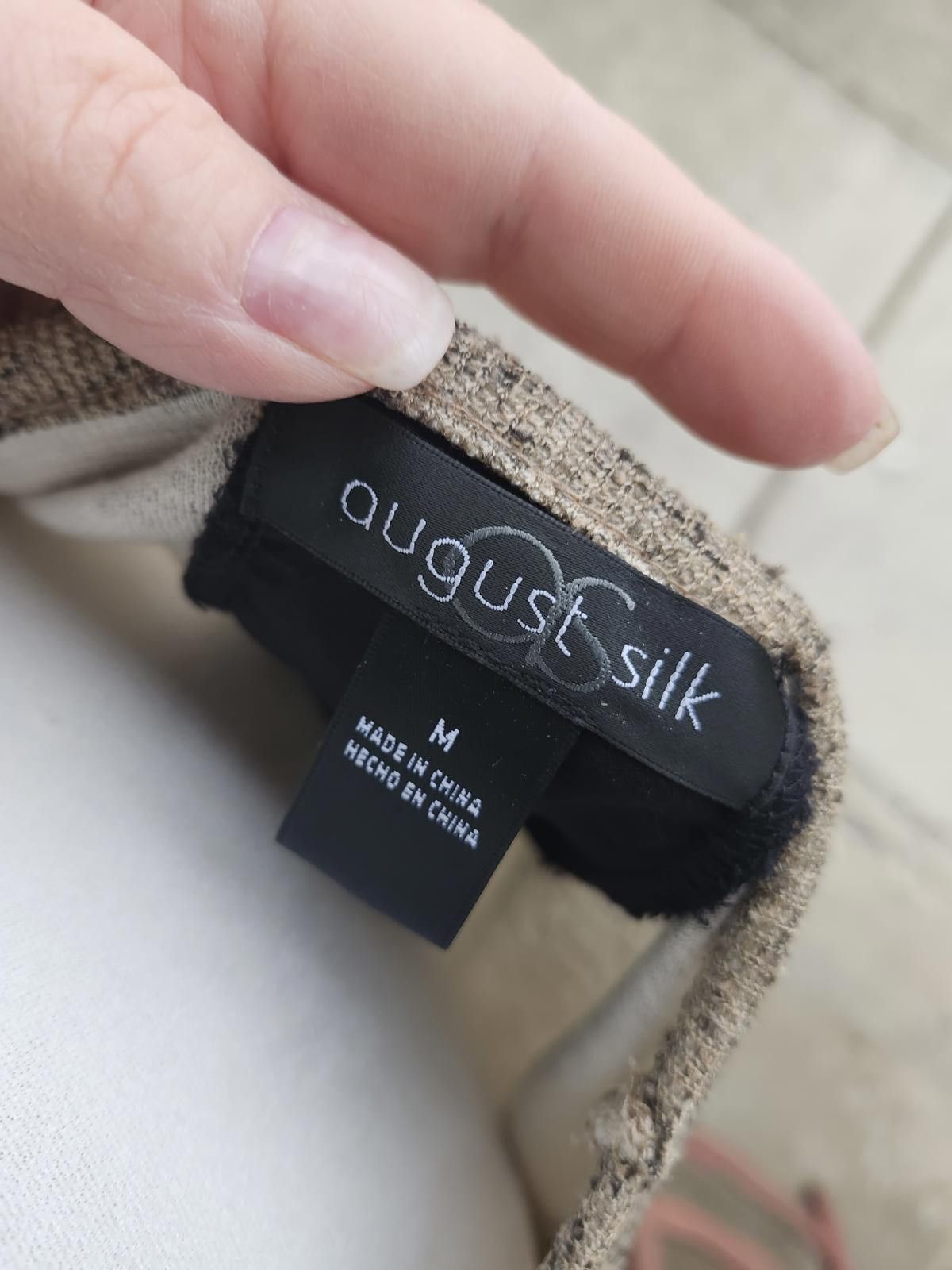 Designer August silk top Size ONE SIZE - 3 Thumbnail