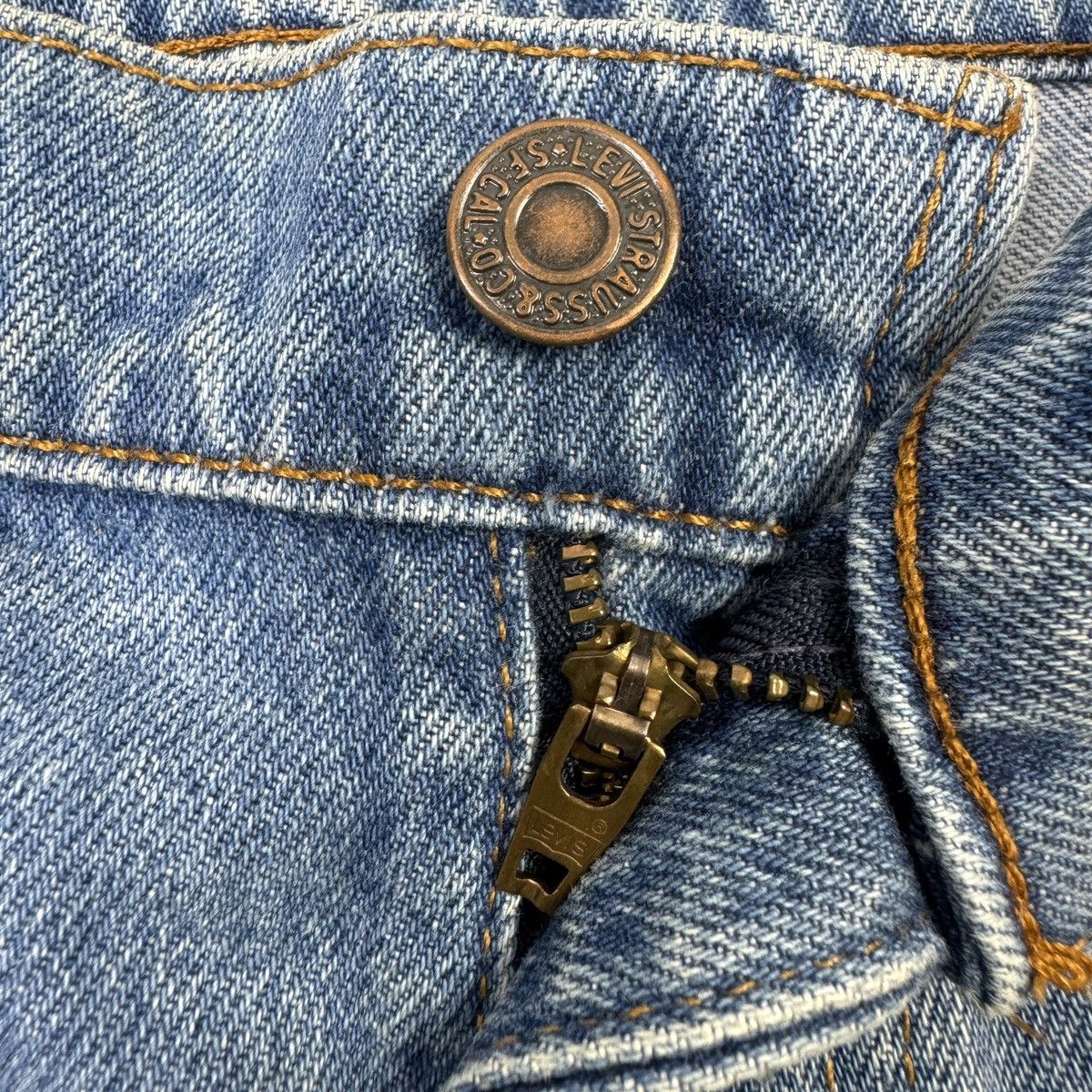 Levi's × Vintage 1996 Vintage Levis 510 Blue Jeans Cat Patch Jeans- sf1 Size US 29 - 7 Thumbnail