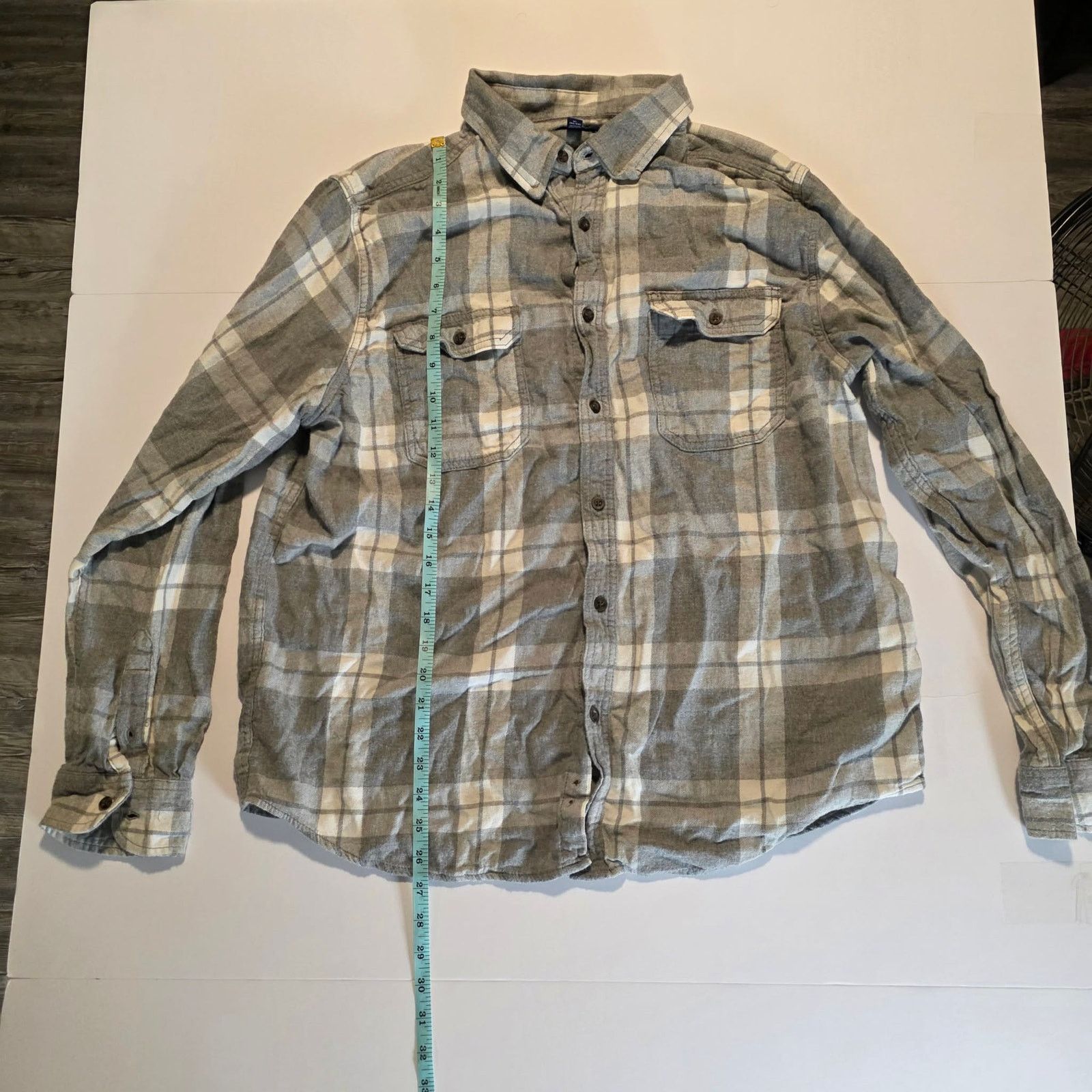 George George Plaid Button Up George XL (46-48) Size US XL / EU 56 / 4 - 1 Thumbnail